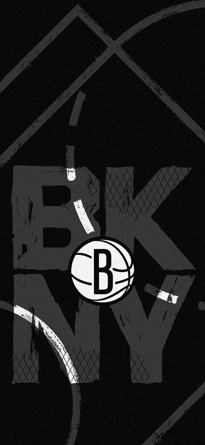 "Bou 'n Wenende Span: Brooklyn Nets" Muurpapier