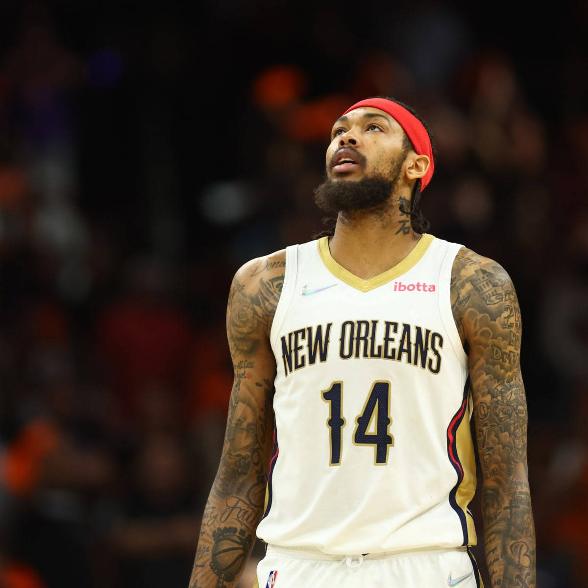 Brandon Ingram New Orleans Pelicans Kragvorentoe Muurpapier