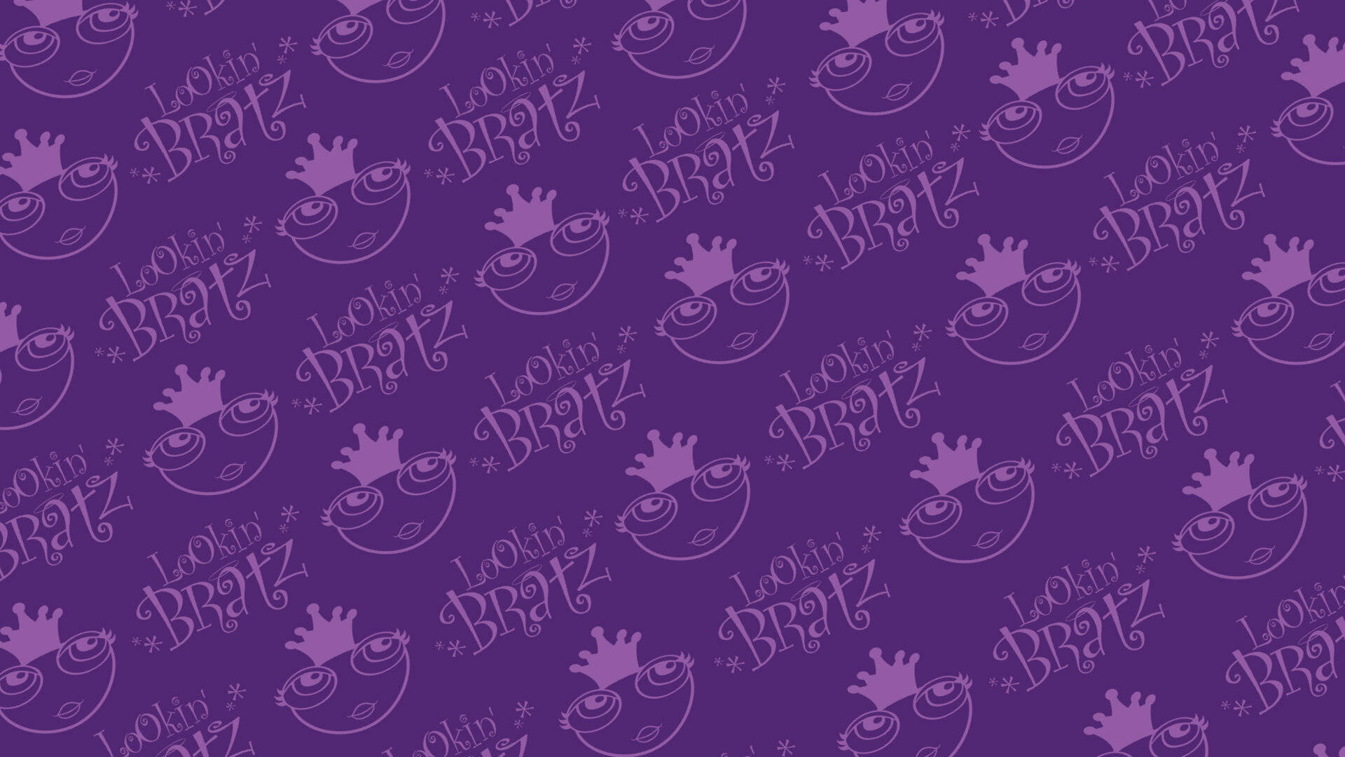 Bratz Aesthetic Pers Patroon Muurpapier