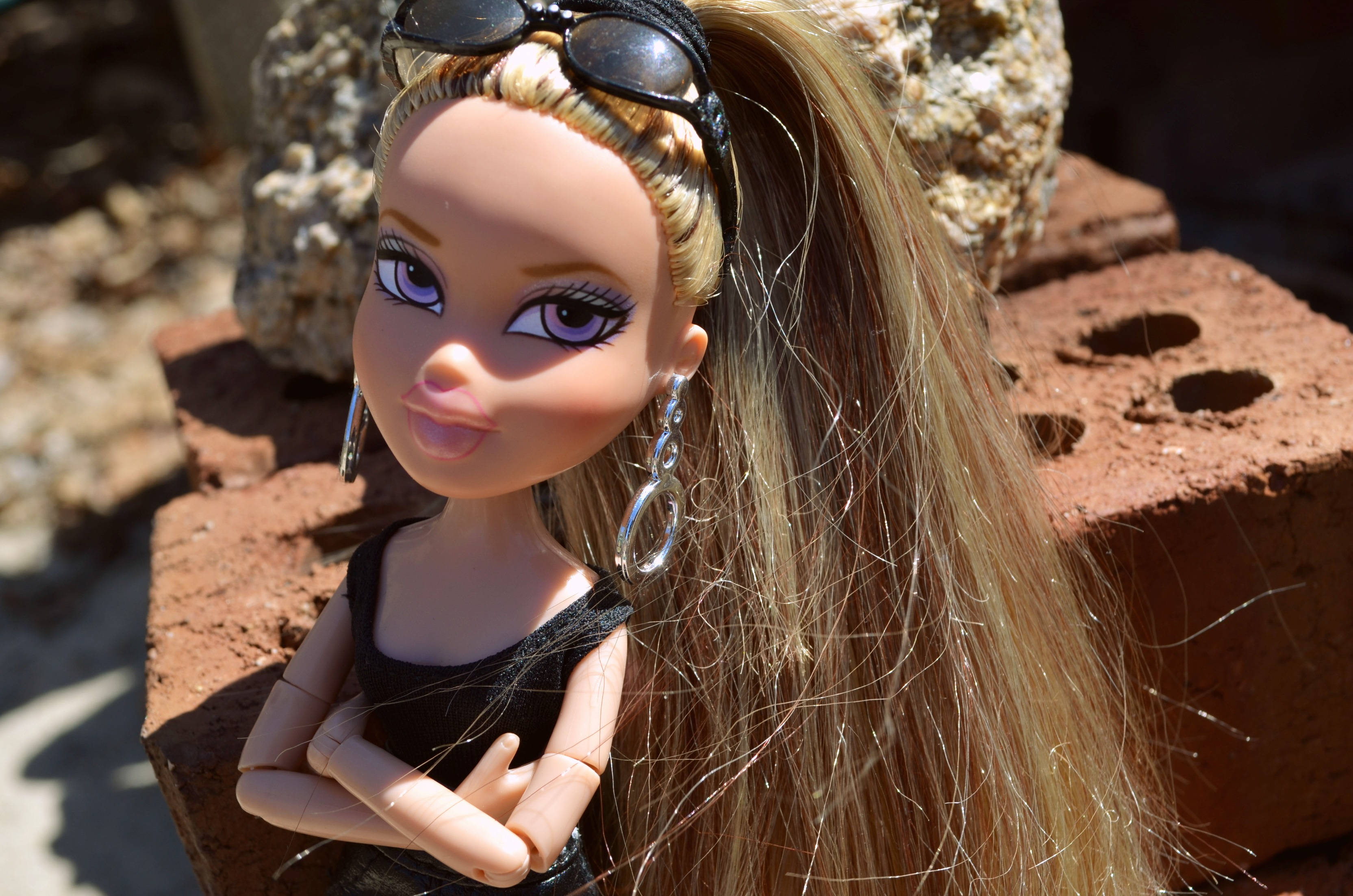 Bratz-estetiek Onder Die Son Muurpapier