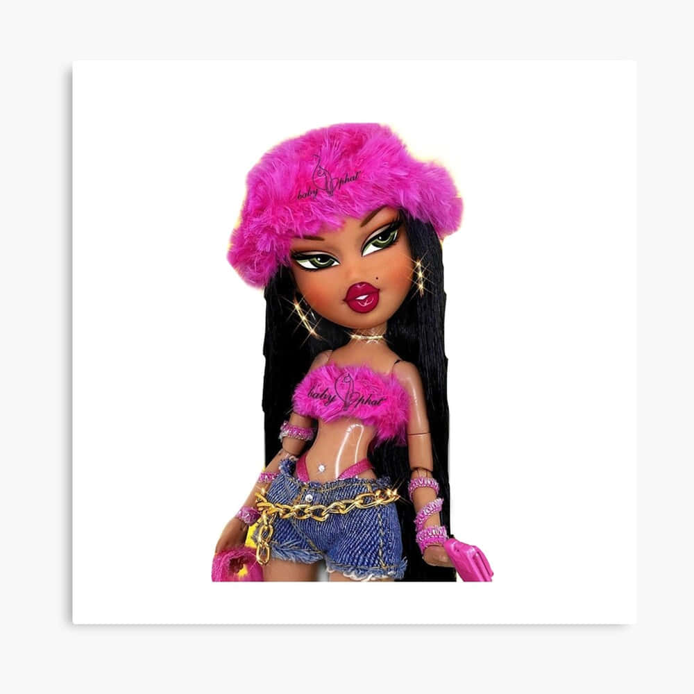 Bratz-estetiek, vars en pret! Muurpapier