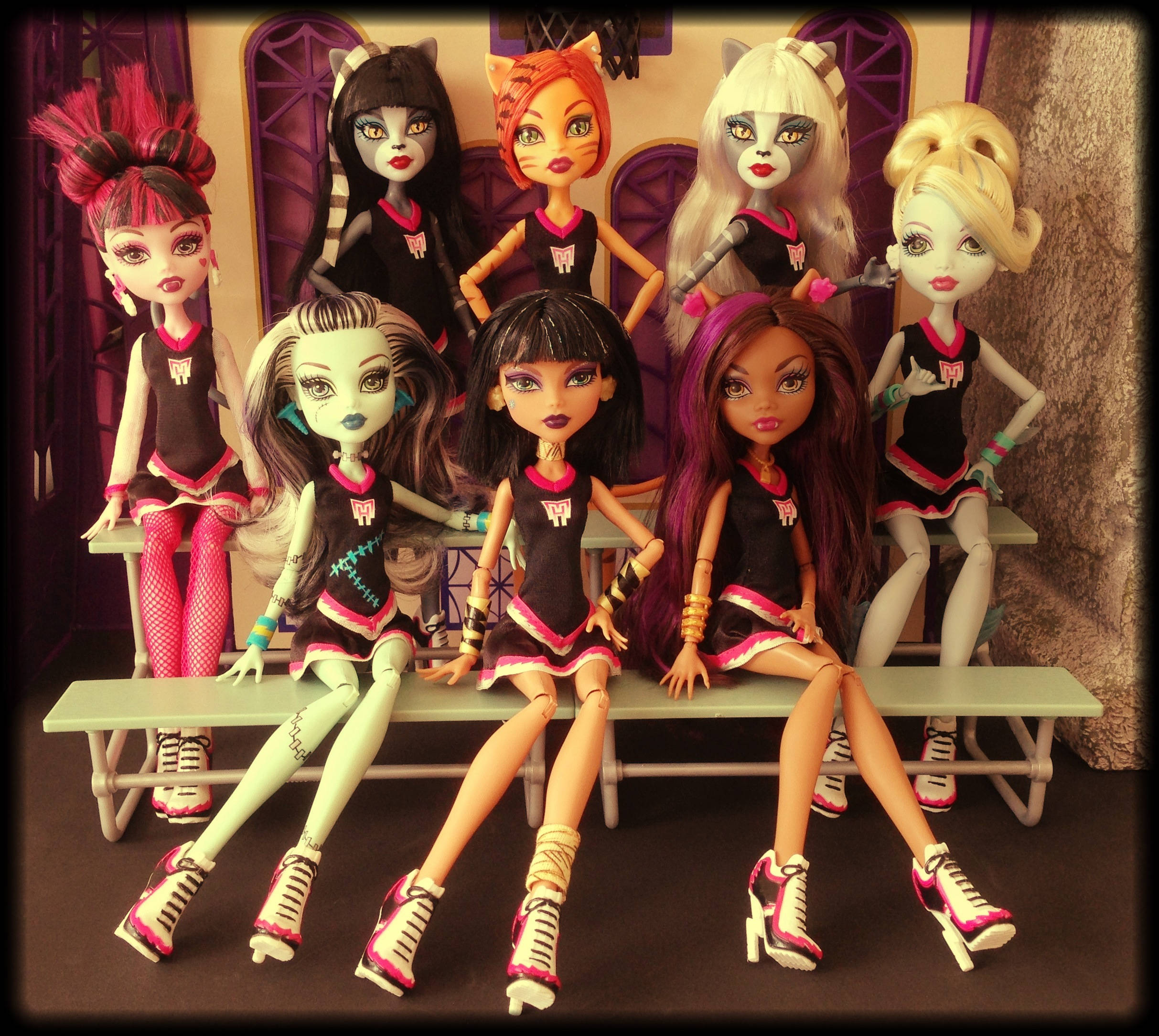 Bratz Estetiese Katmeisie-reeks Muurpapier