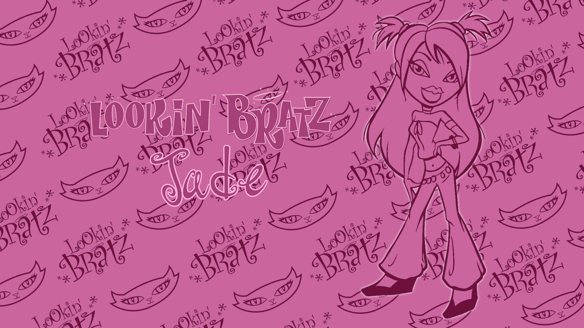 Bratz Estetiese Jade Muurpapier