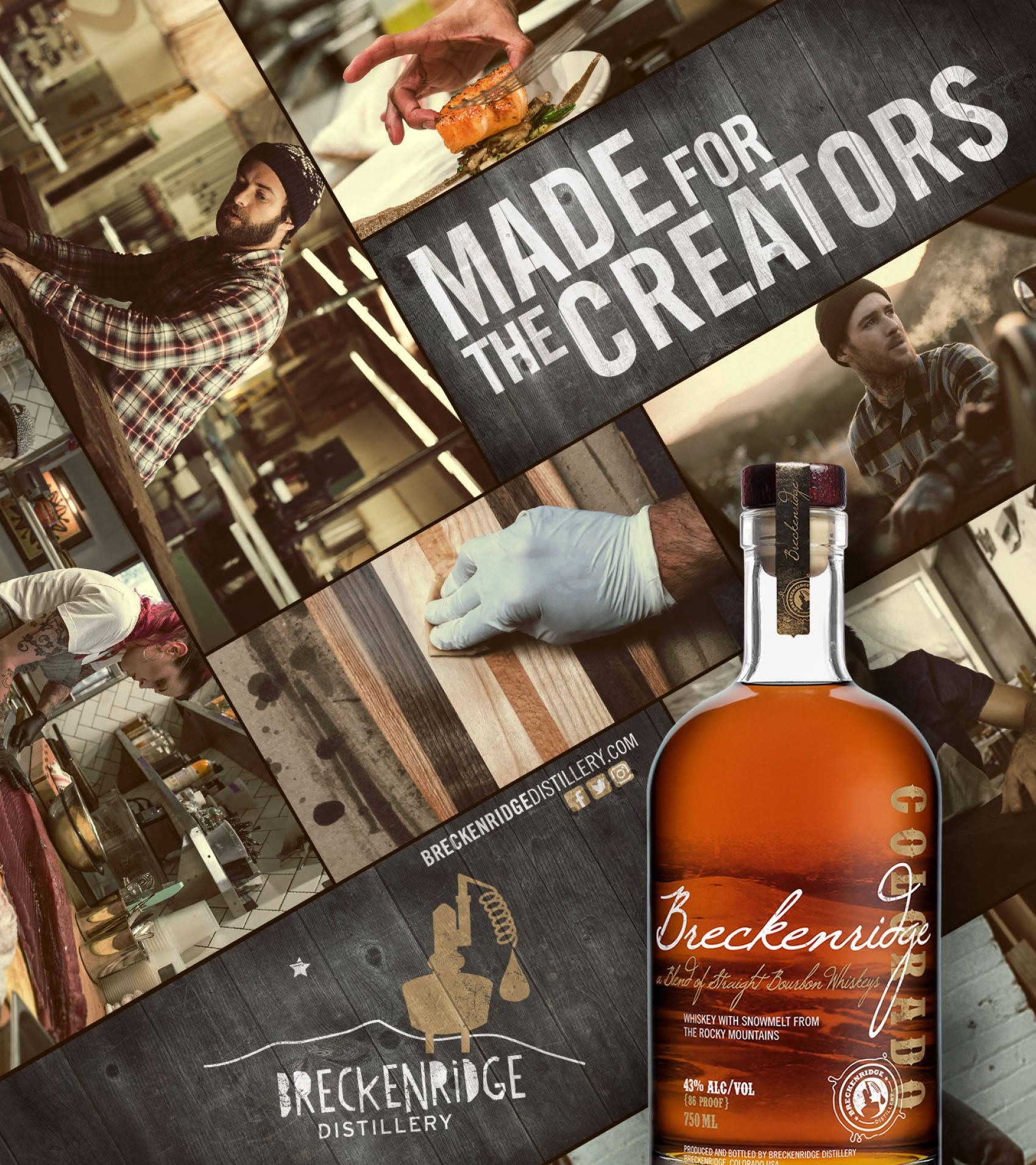 Breckenridge Distilleerdery, Waar Gees Ontmoet Tradisie Muurpapier