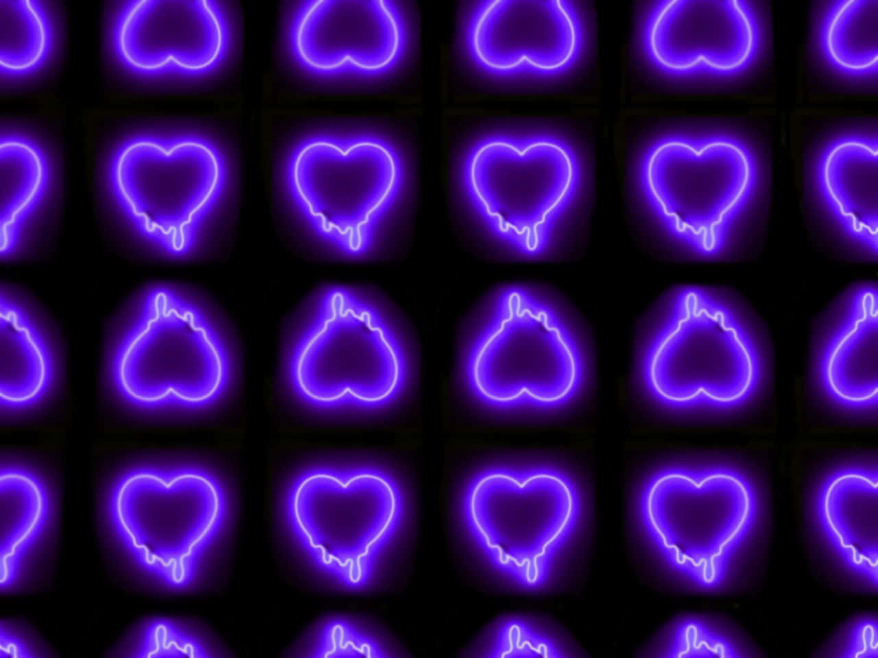 Bring lewe na jou mure met hierdie lewendige en eklektiese Neon Pers muurpapier