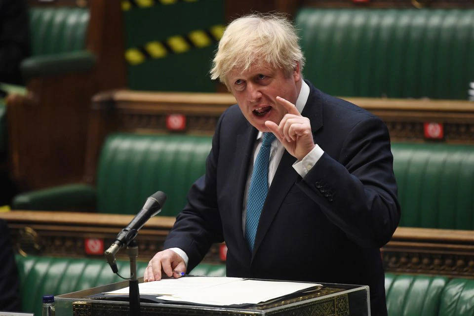 Britse Politikus Boris Johnson Muurpapier