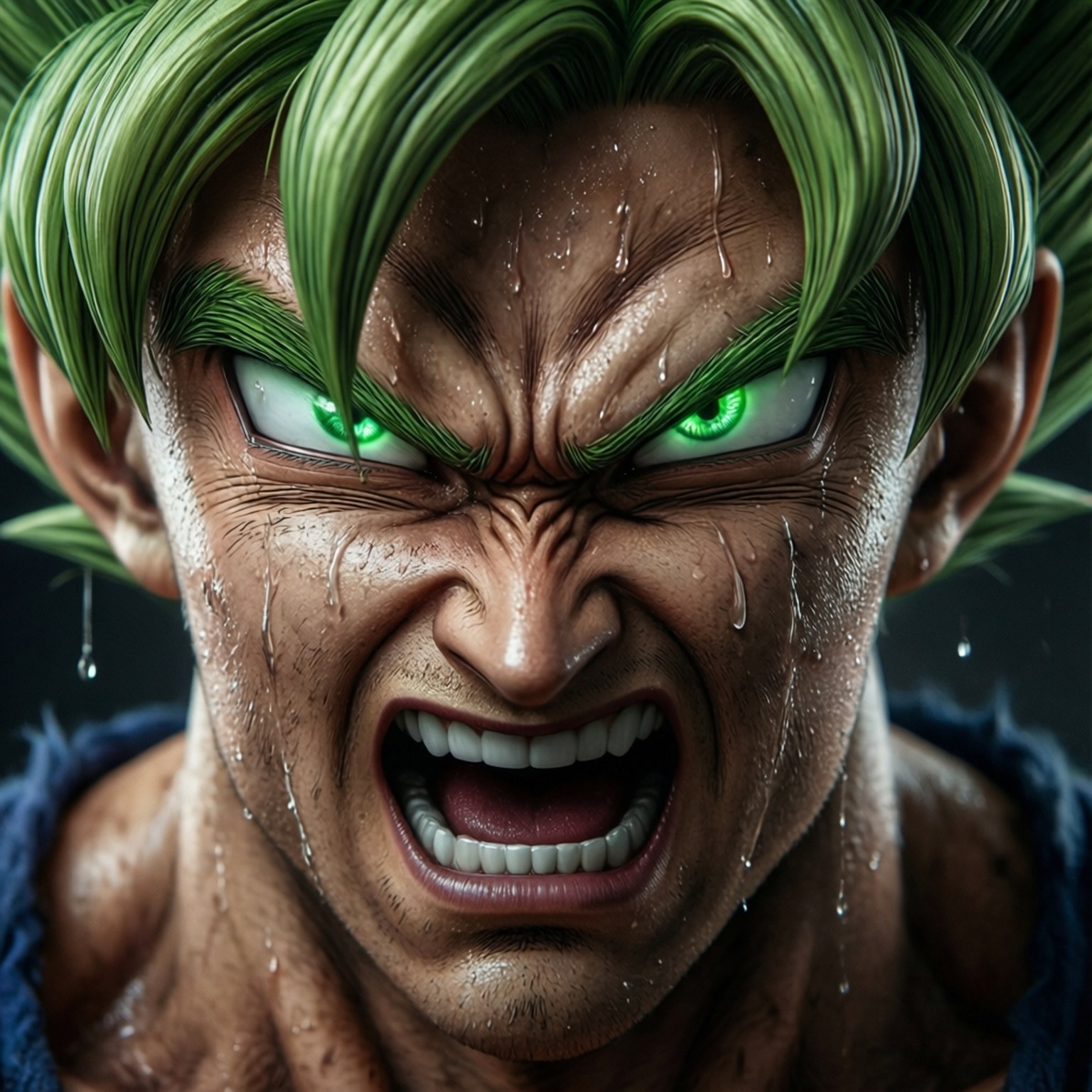Broly se Pyn Muurpapier