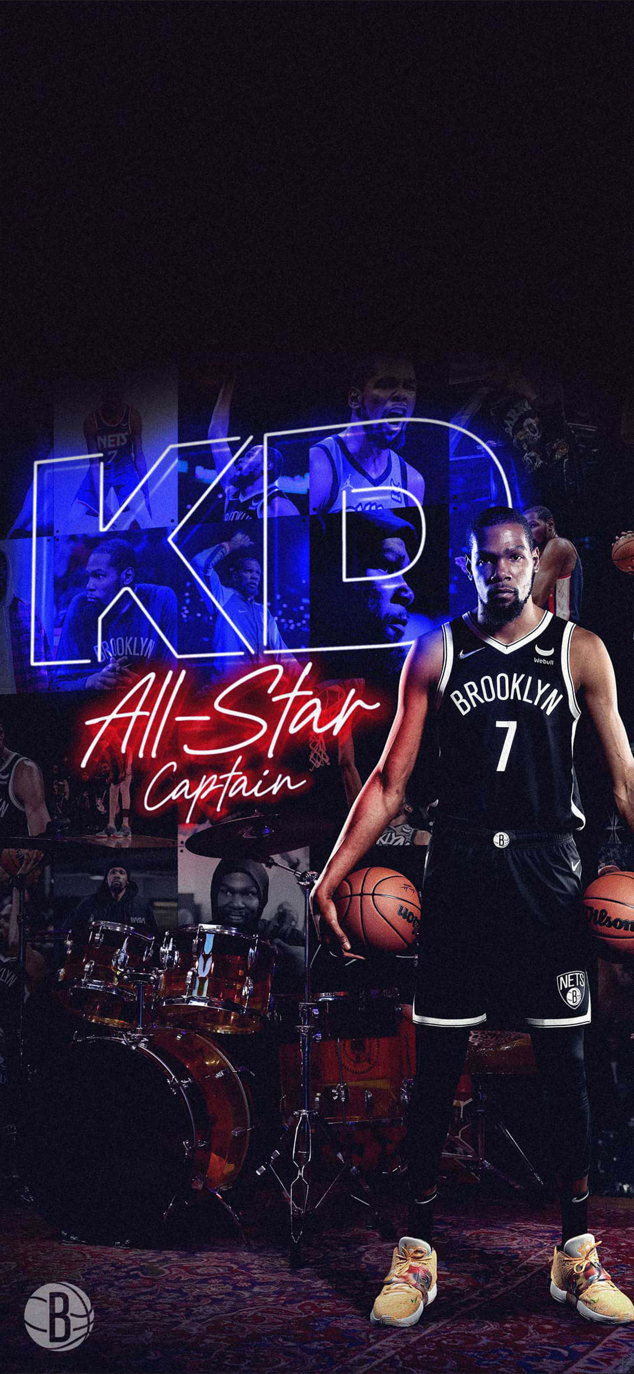 Brooklyn Nets seëvier tot oorwinning! Muurpapier