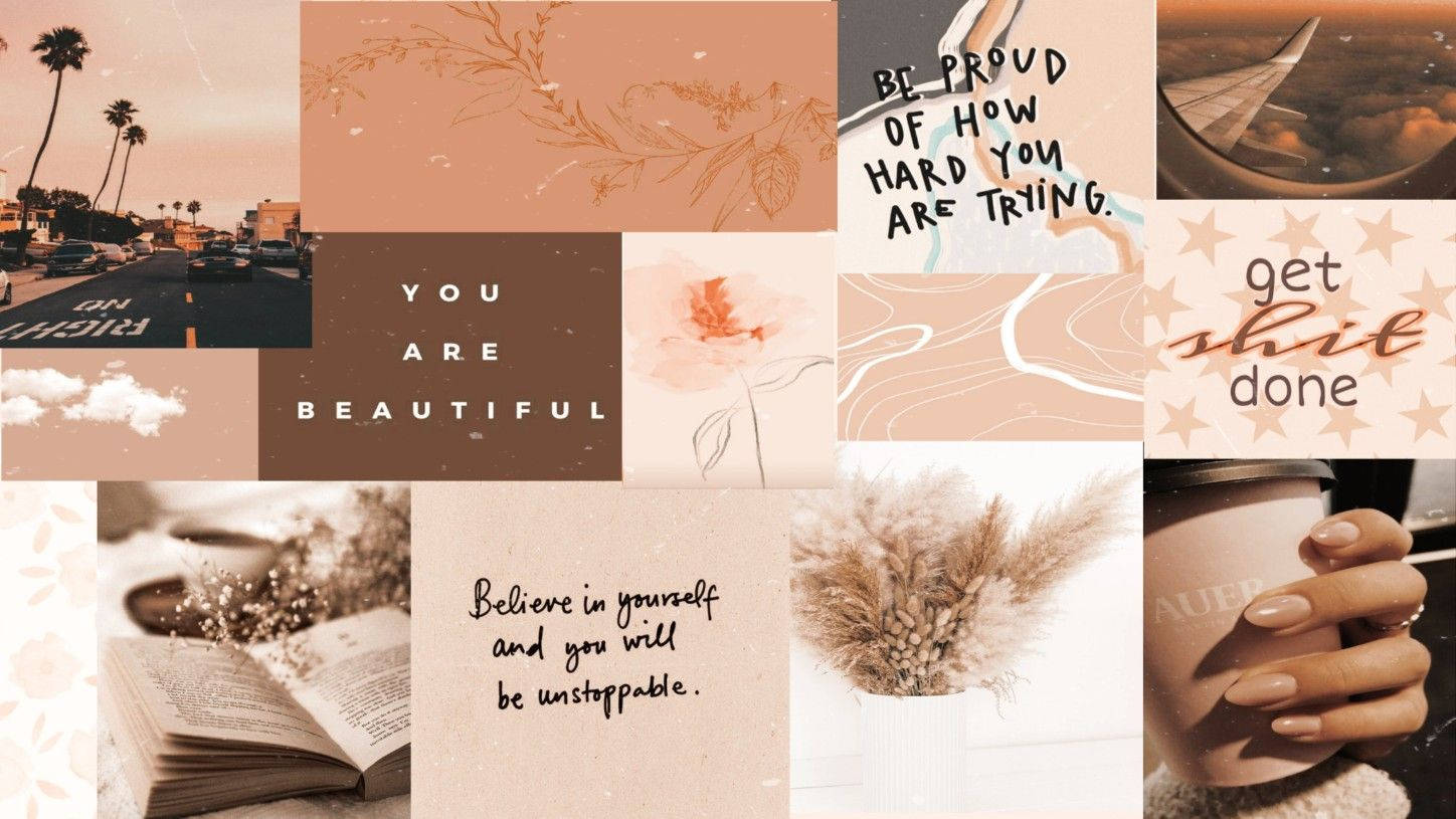 Bruin en Room Collage Pinterest Skootrekenaar
