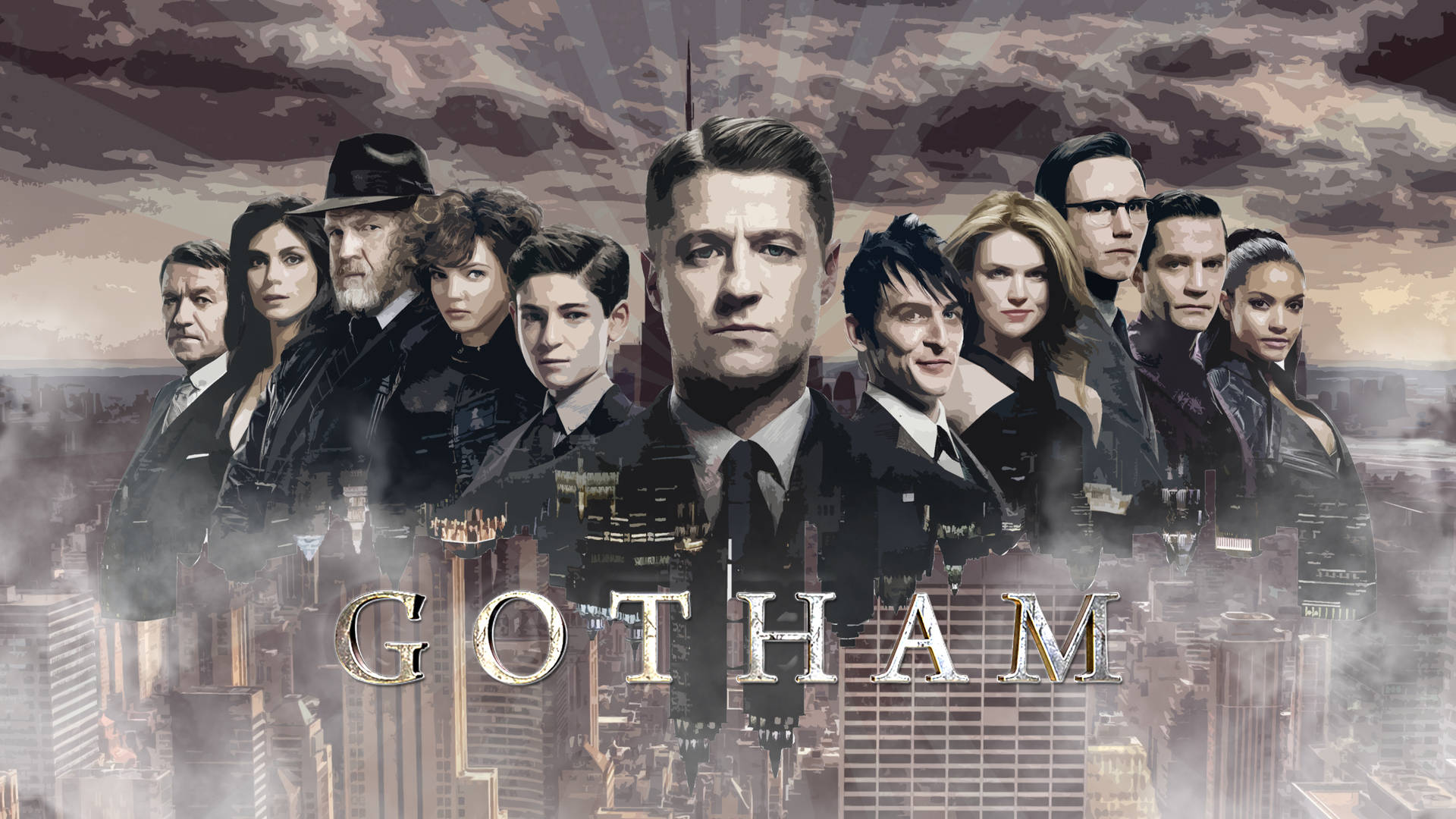 Bruin estetiese 4K Gotham Ensemble