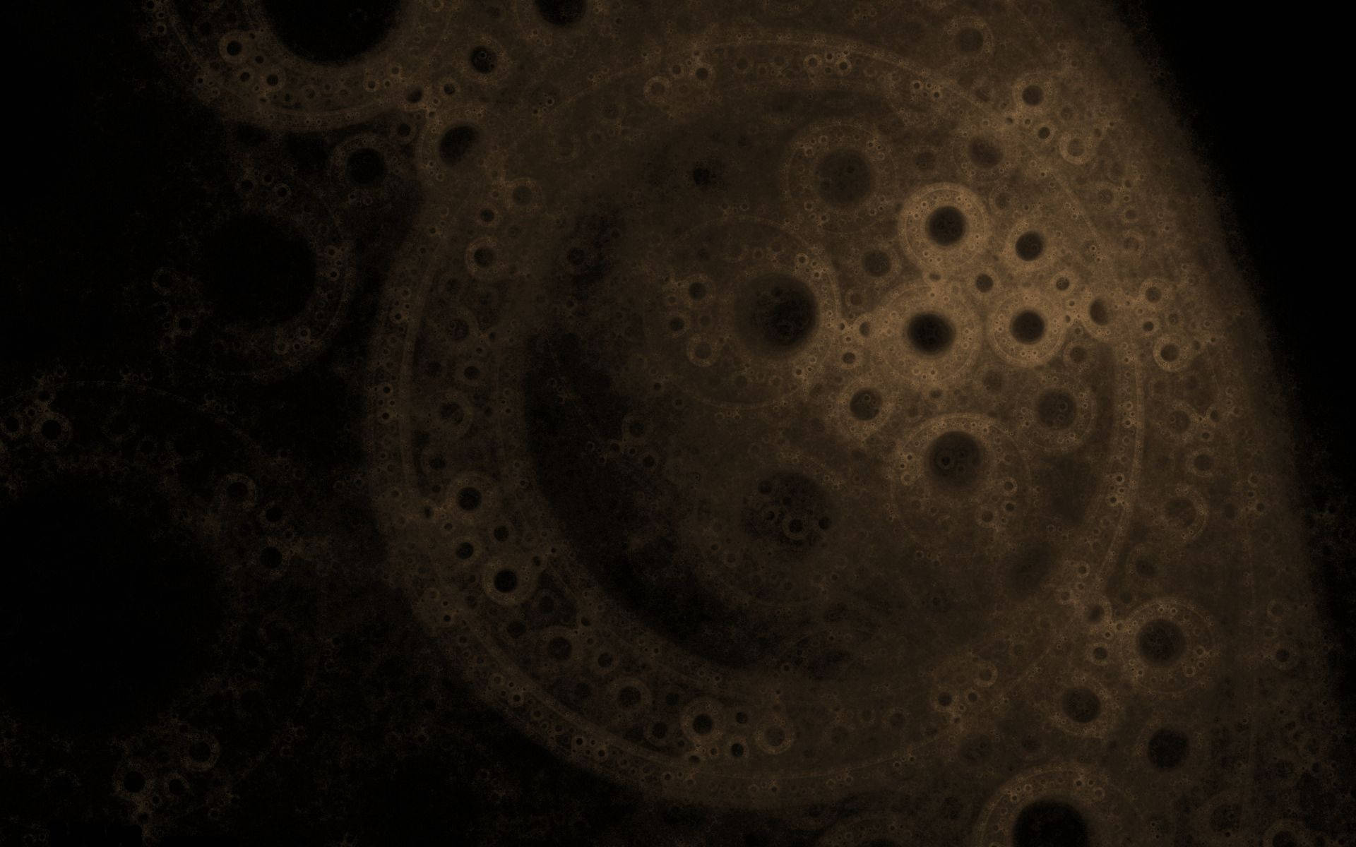 Bruin Kolle in Donker Agtergrond — Donker estetiese GIF Muurpapier