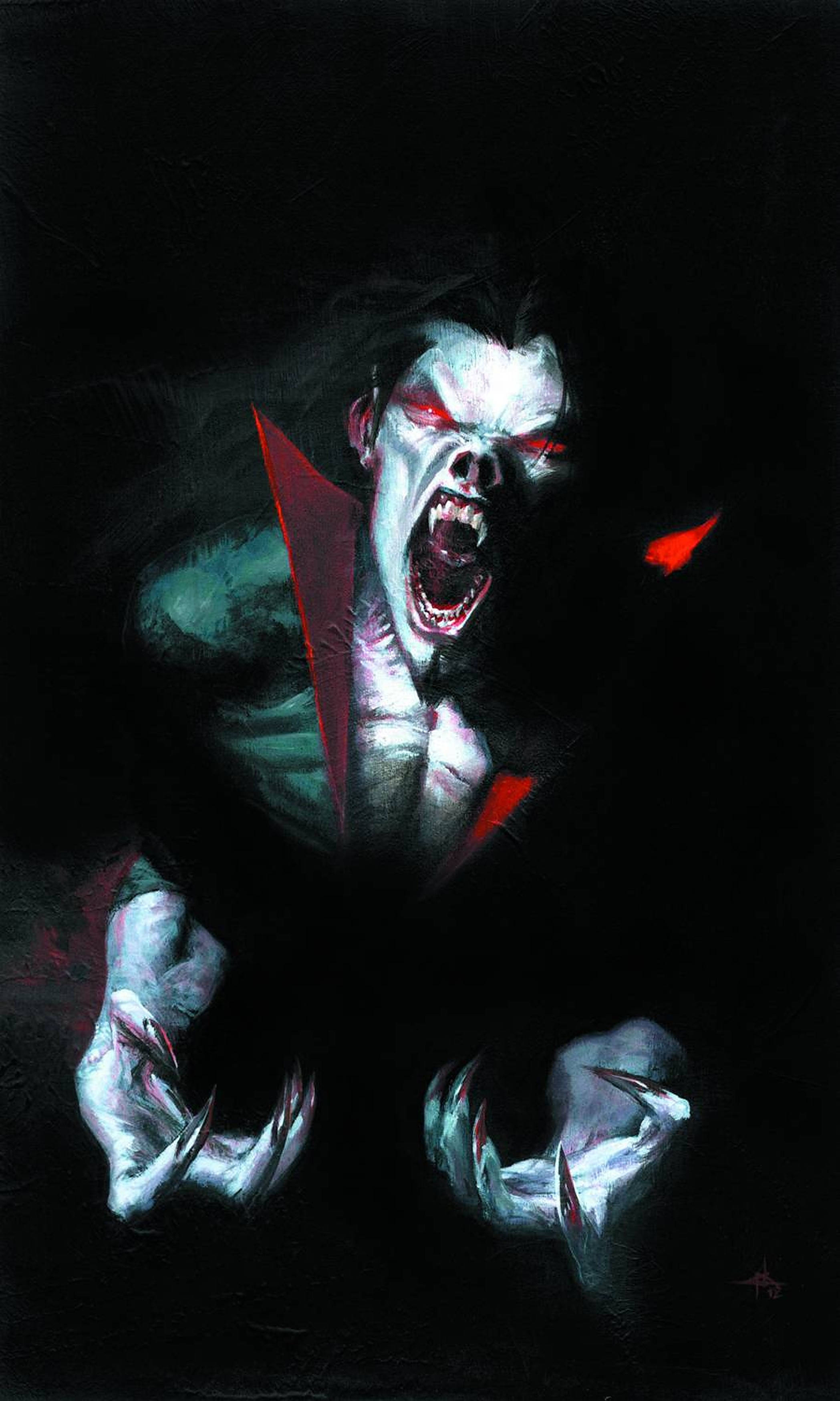 Brullende Morbius Muurpapier