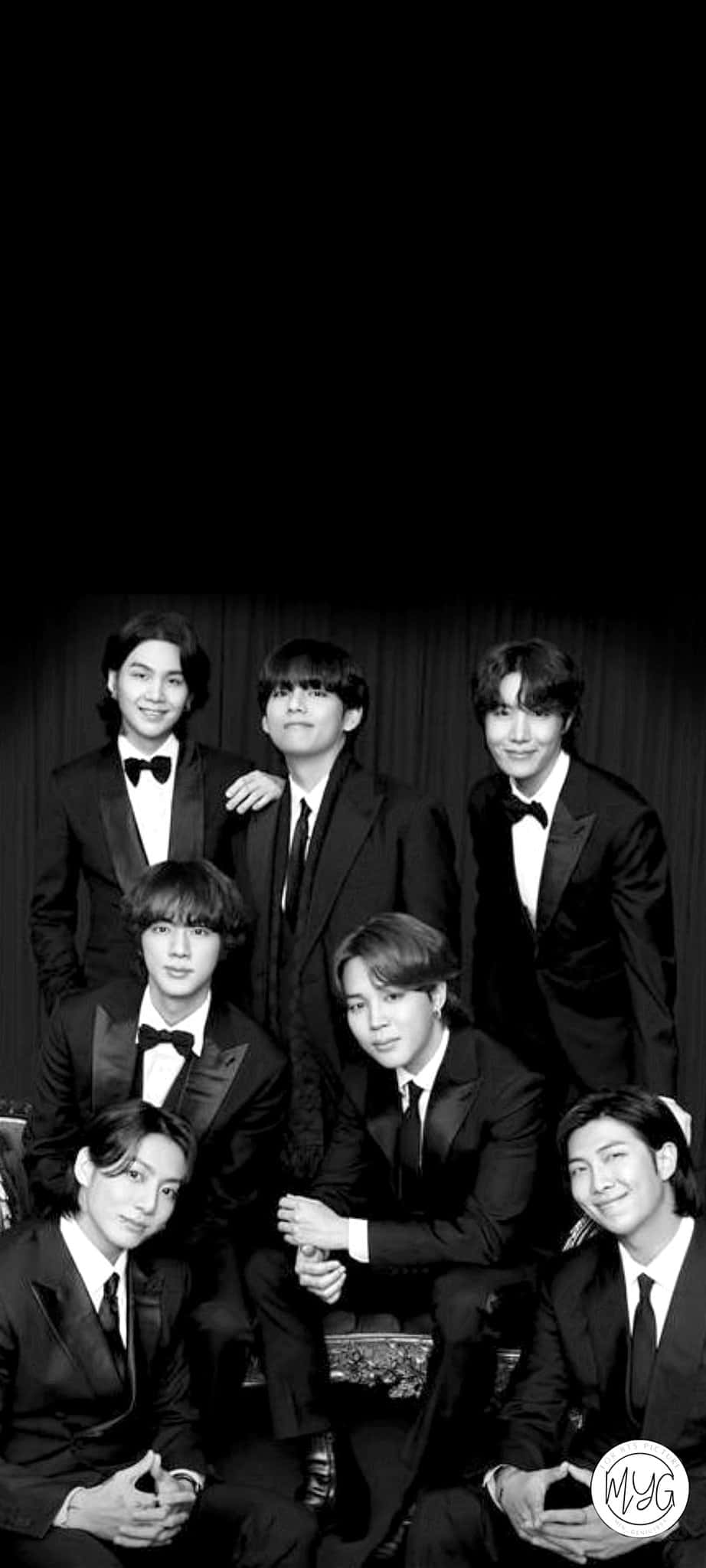 BTS Agtergrond Muurpapier