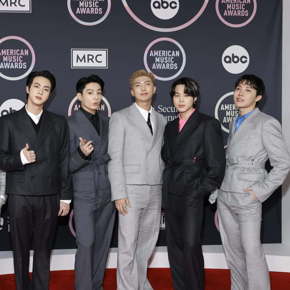 BTS AMA-foto Muurpapier