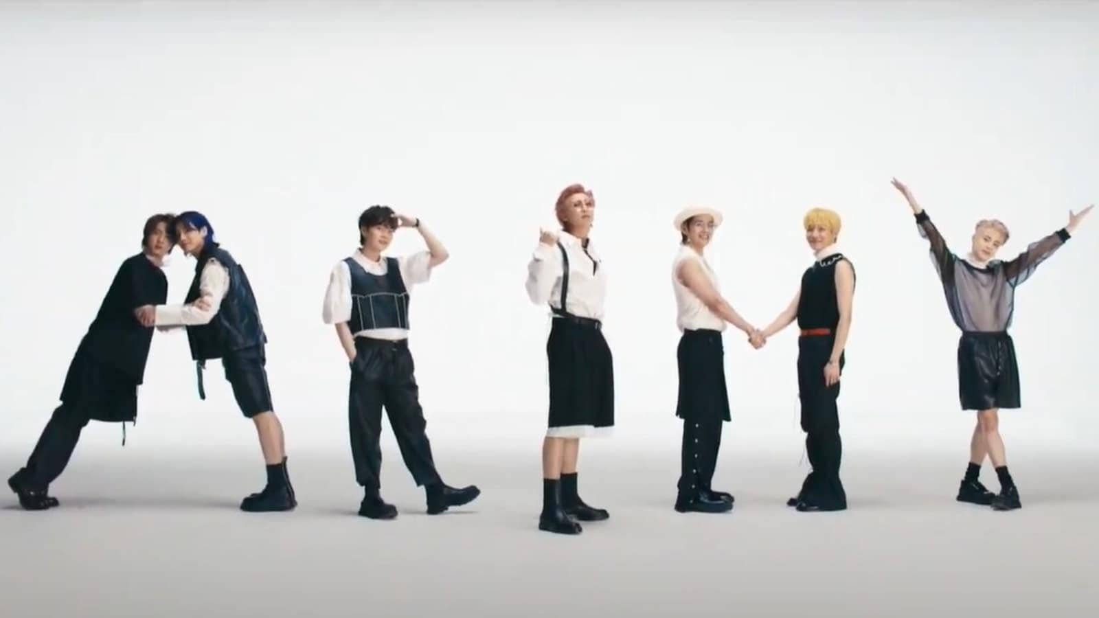BTS ARMY lessenaar agtergrond Muurpapier