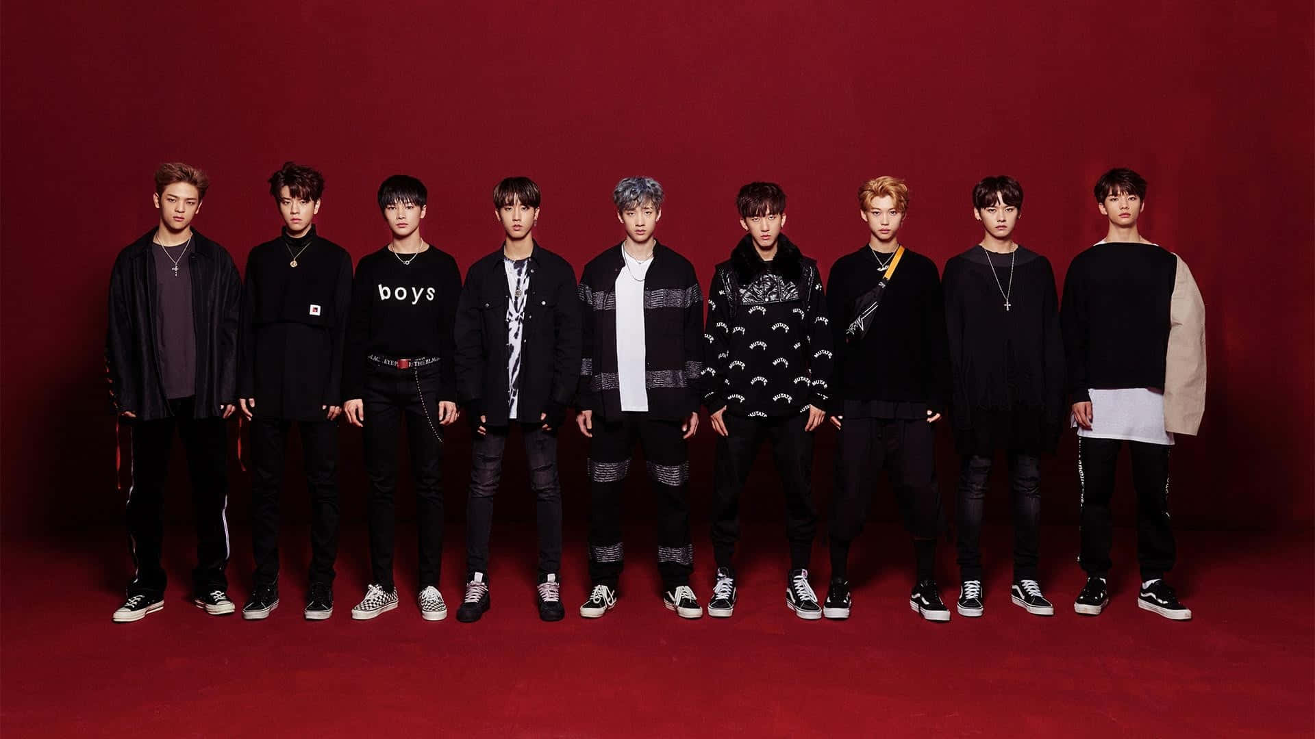 Bts estetiese prente Muurpapier