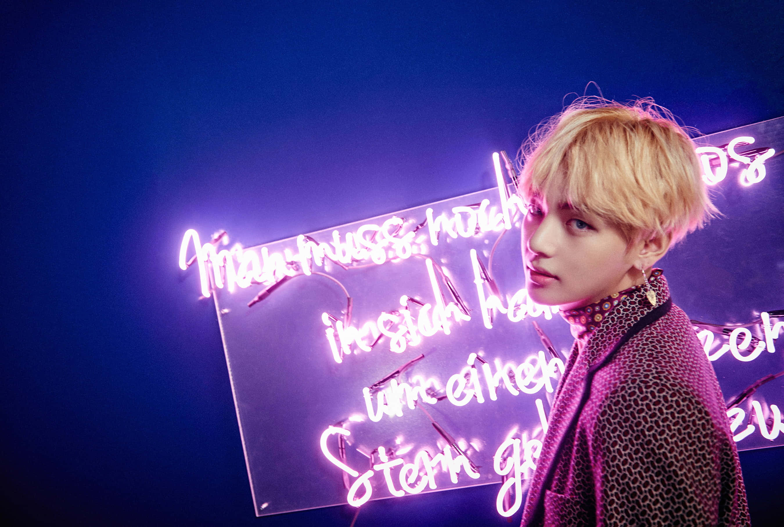Bts estetiese prente Muurpapier