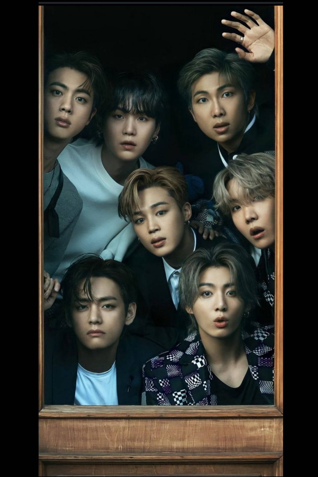 BTS-fotoshoot vir Rolling Stone Sluitskerm Muurpapier