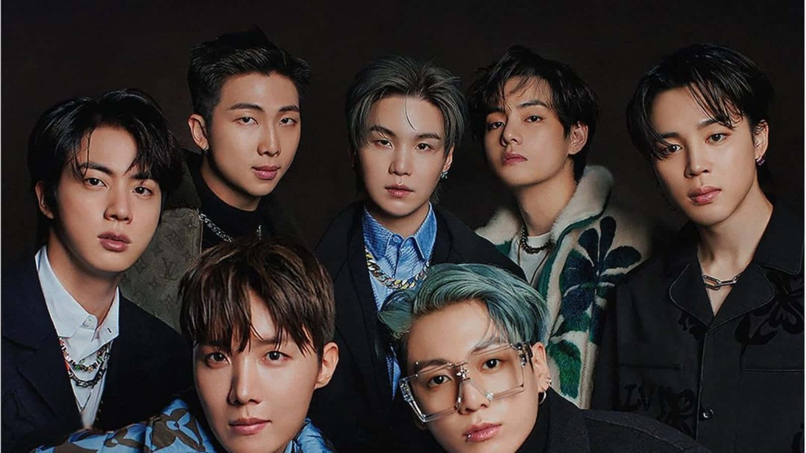 BTS Fotoshoot Vogue Hongkong Omslag Muurpapier