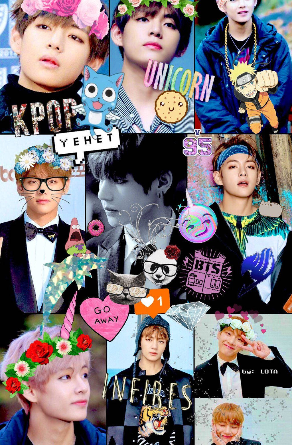 BTS Groep Muurpapier