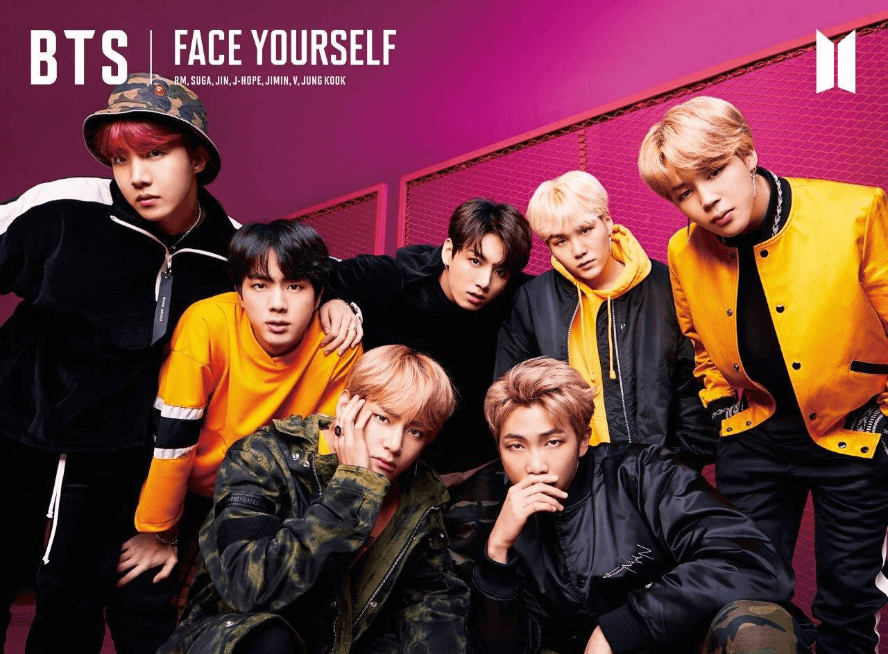 BTS-seunsgroep lede V, Jungkook, Jimin, Suga, Jin, RM en J-hope.