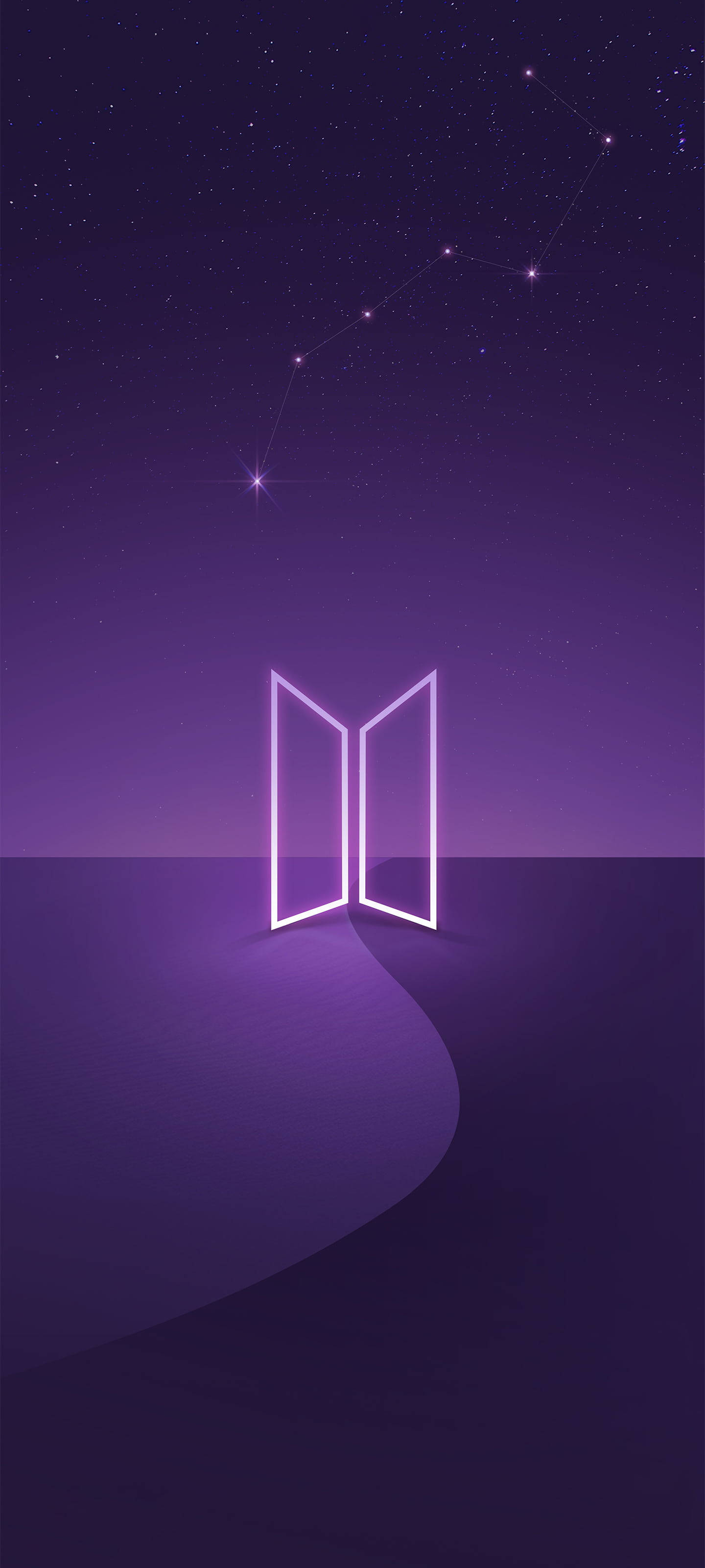 BTS-logo vir Samsung S20 FE Muurpapier