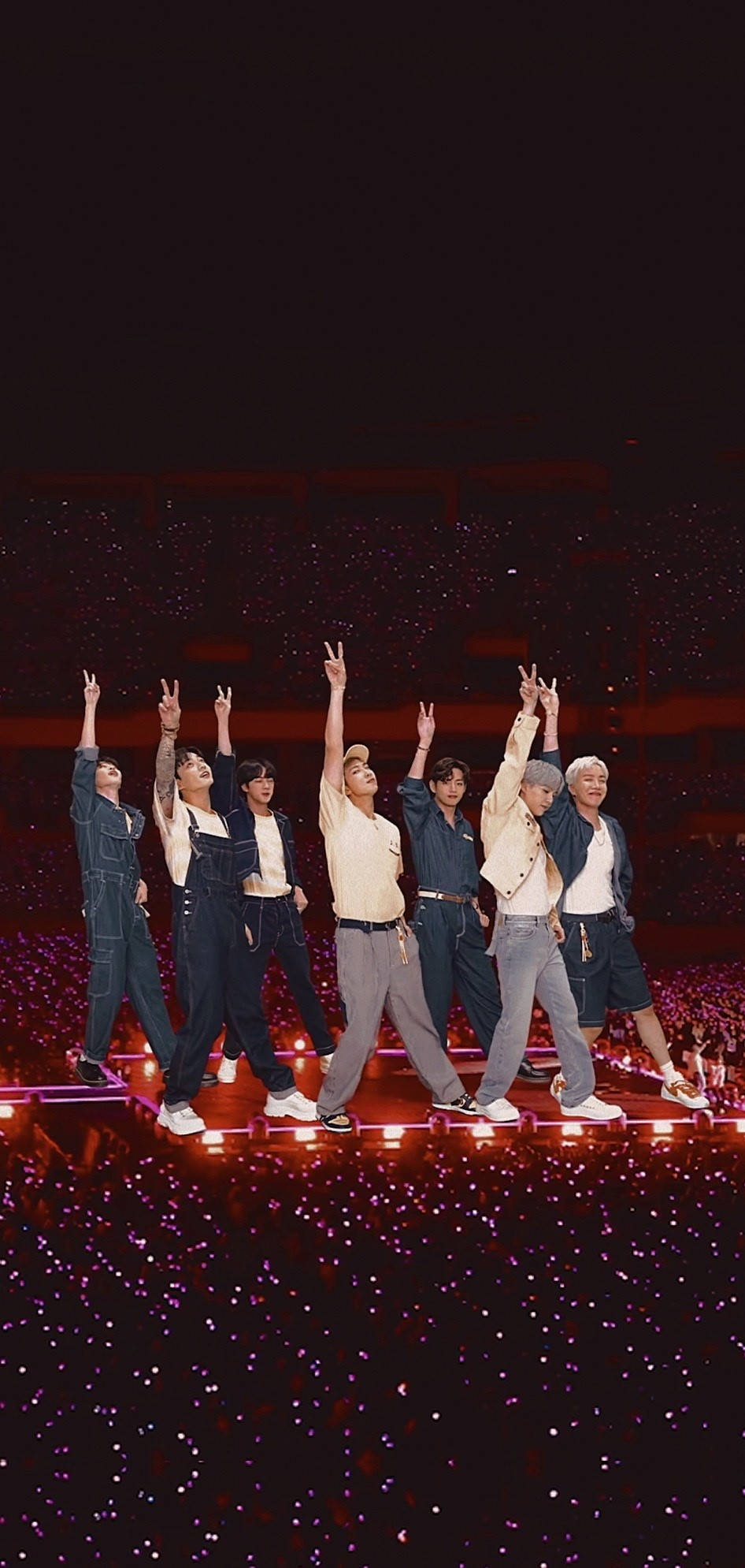 BTS Permission To Dance Muurpapier