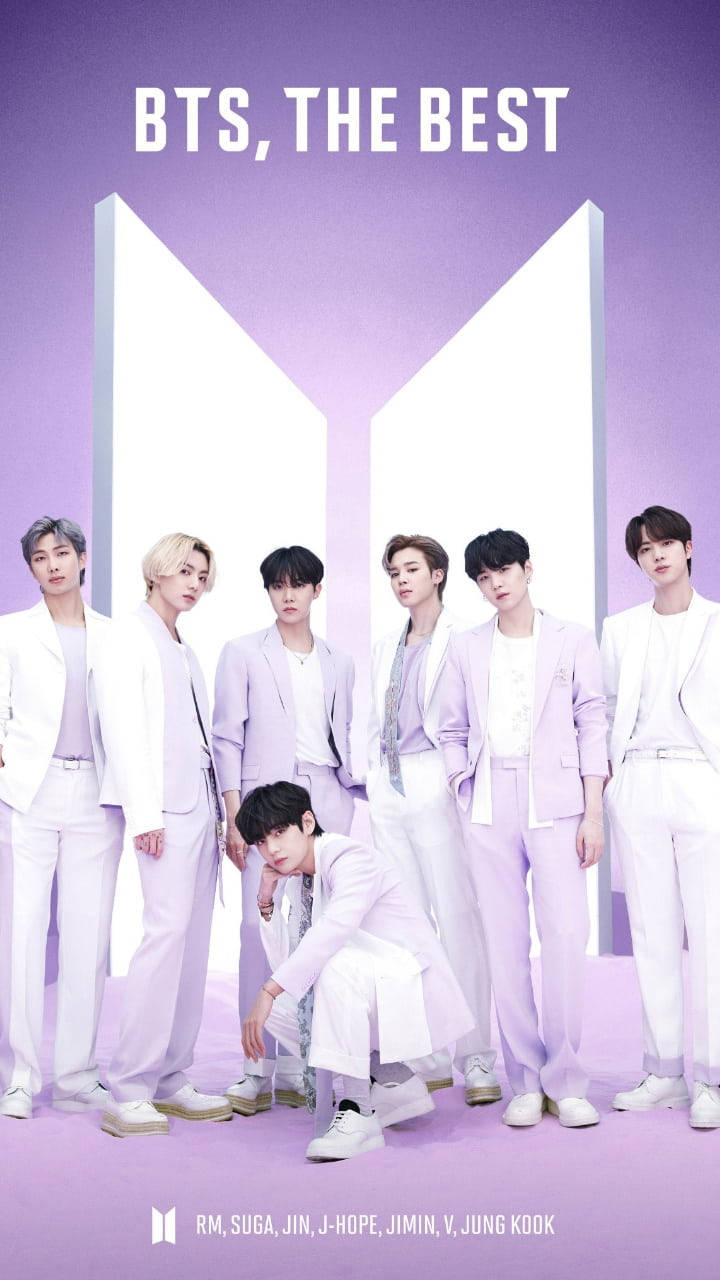 BTS Pers Pak Estetika Muurpapier