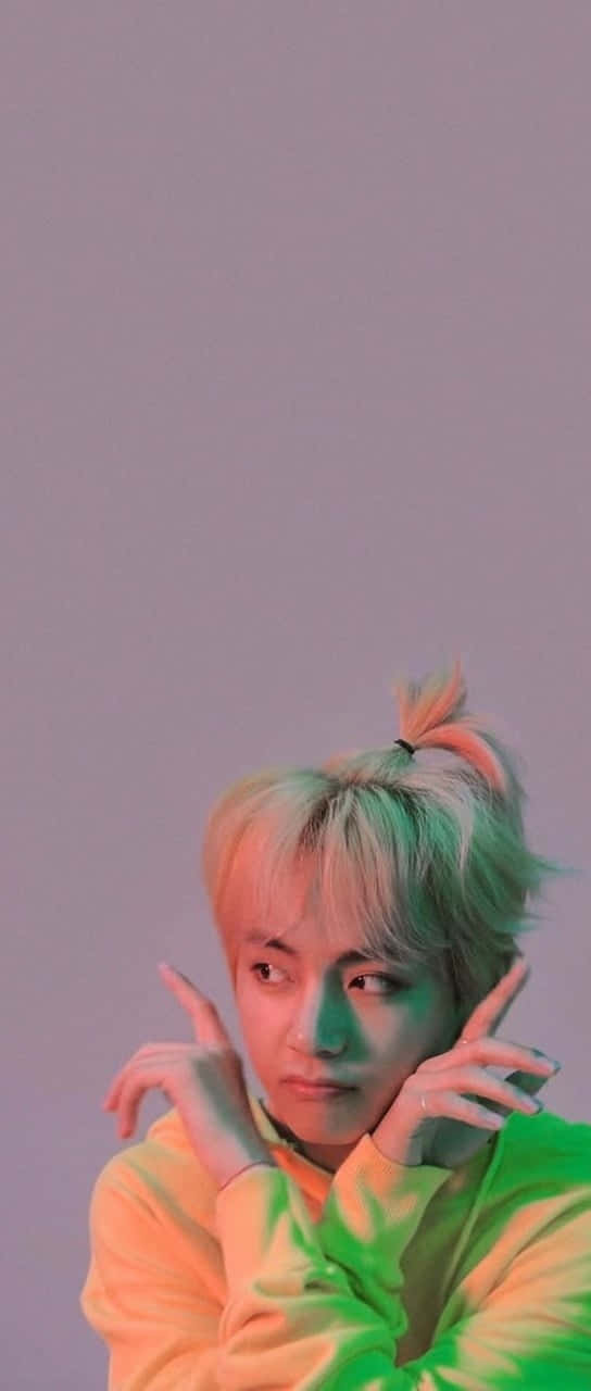 BTS V - Krag en Warmte by BTS Muurpapier