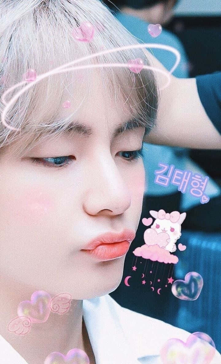 BTS V, wys sy unieke styl Muurpapier