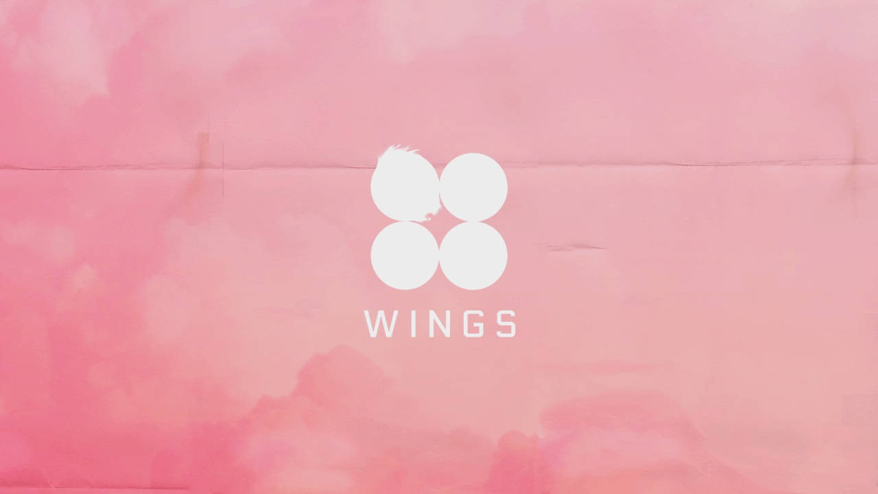 BTS Vlerke-logo Skootrekenaar Muurpapier