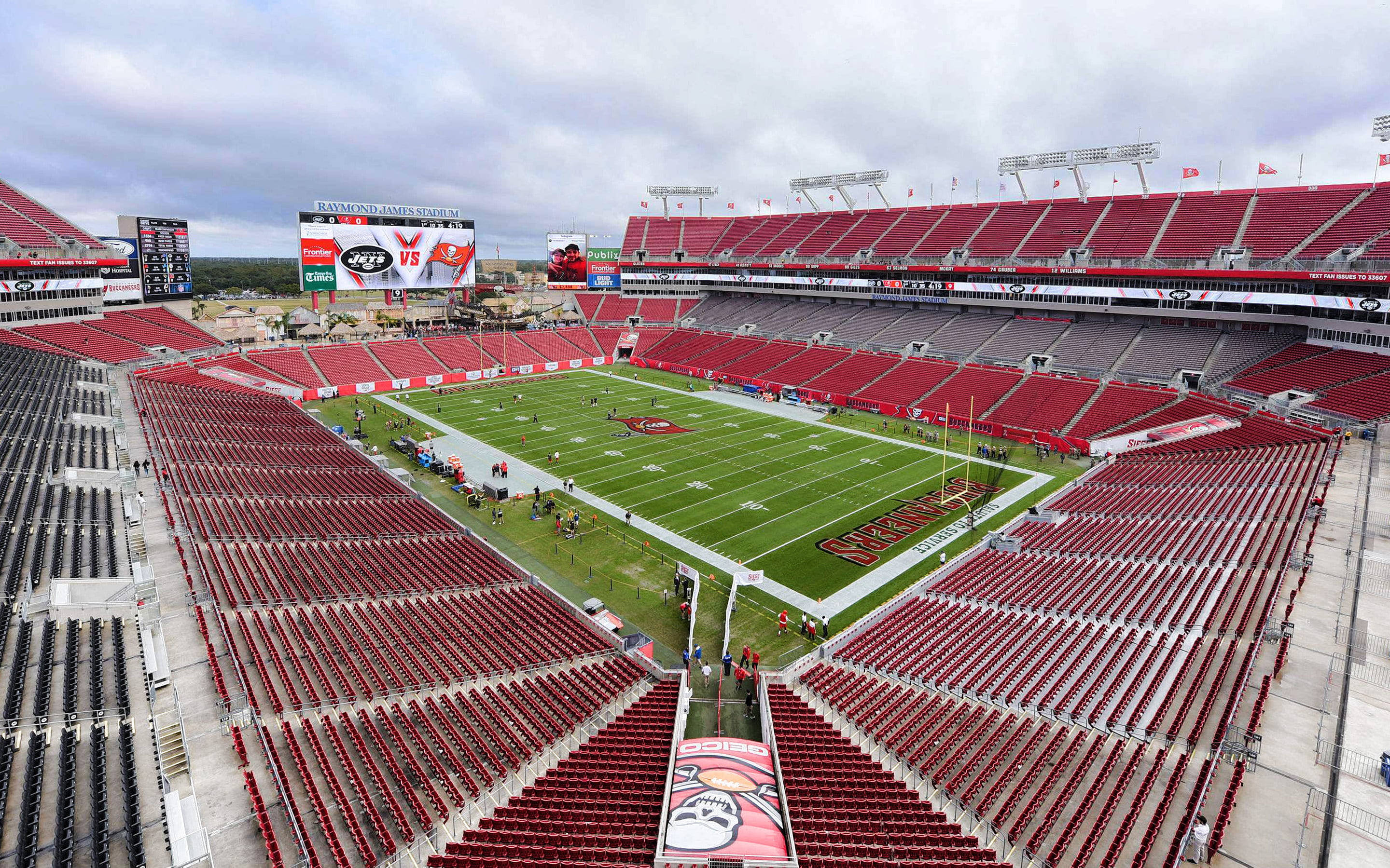 Buccaneers Raymond James-stadion Muurpapier