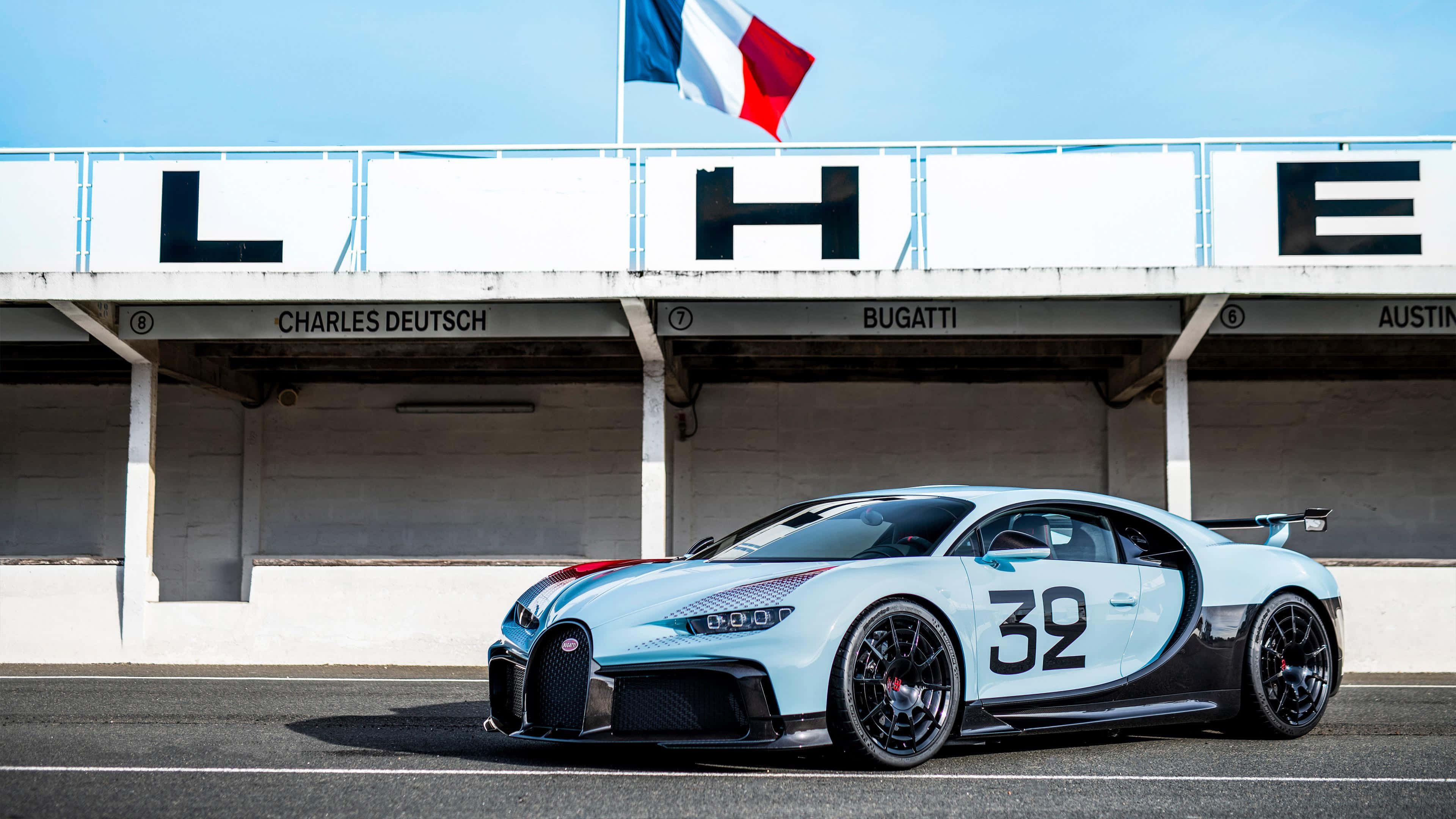 Bugatti Agtergrond Muurpapier