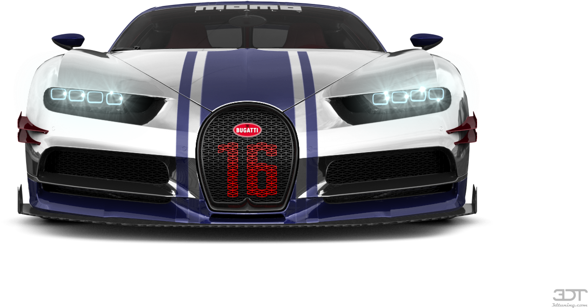 Bugatti Chiron Sport Voorkant Muurpapier