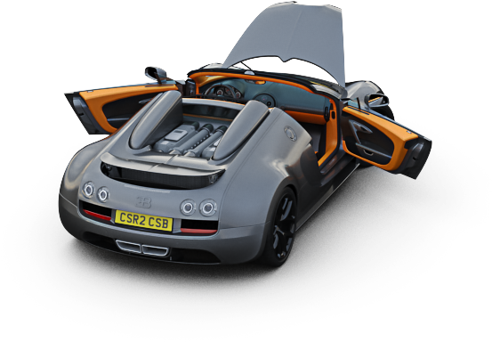 Bugatti Veyron Grand Sport Vitesse Agteraan Sig Muurpapier