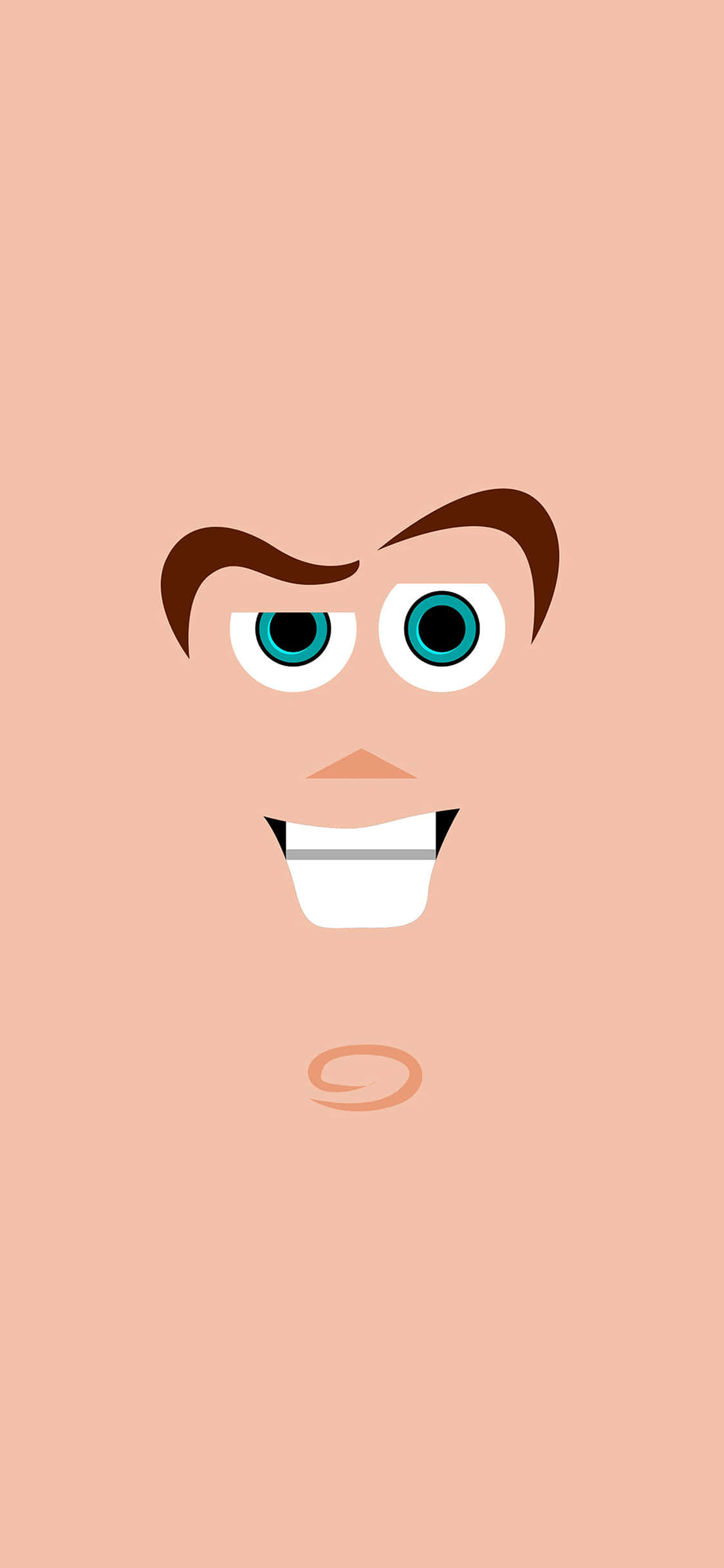 Buzz Lightyear en Sheriff Woody in Toy Story Avontuur. Muurpapier