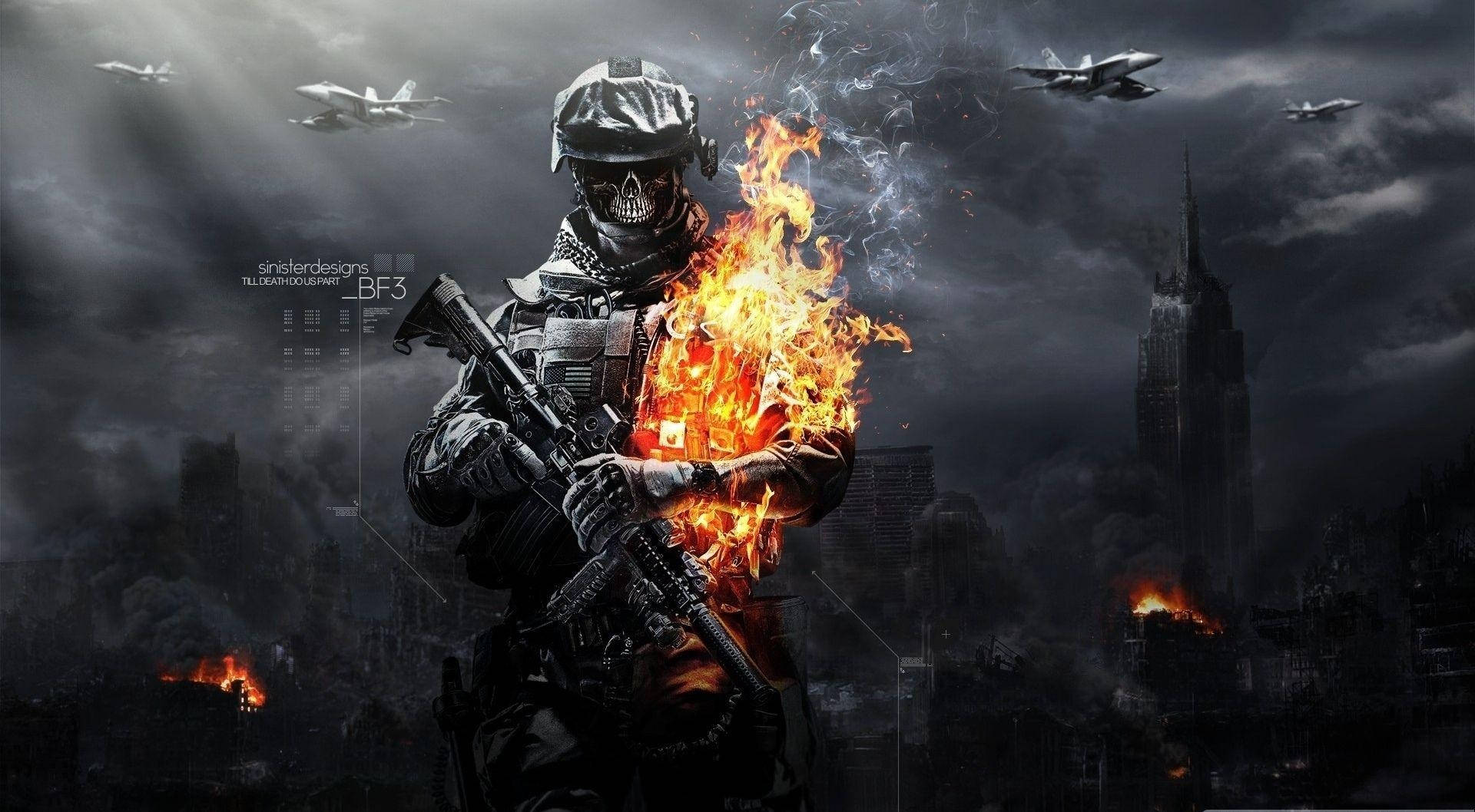 Call Of Duty 1920 X 1080 Speletjie Muurpapier