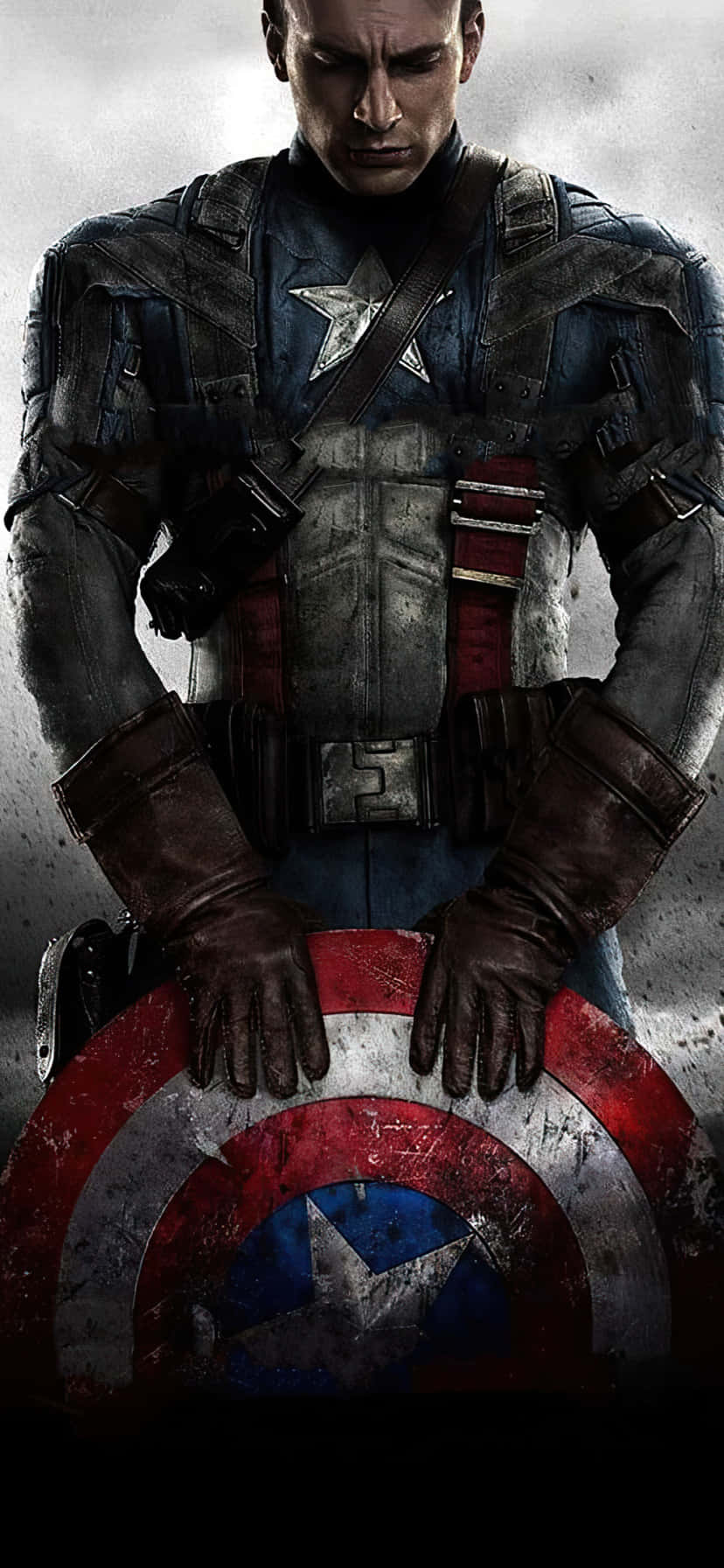 Captain America The First Avenger Agtergrond Muurpapier