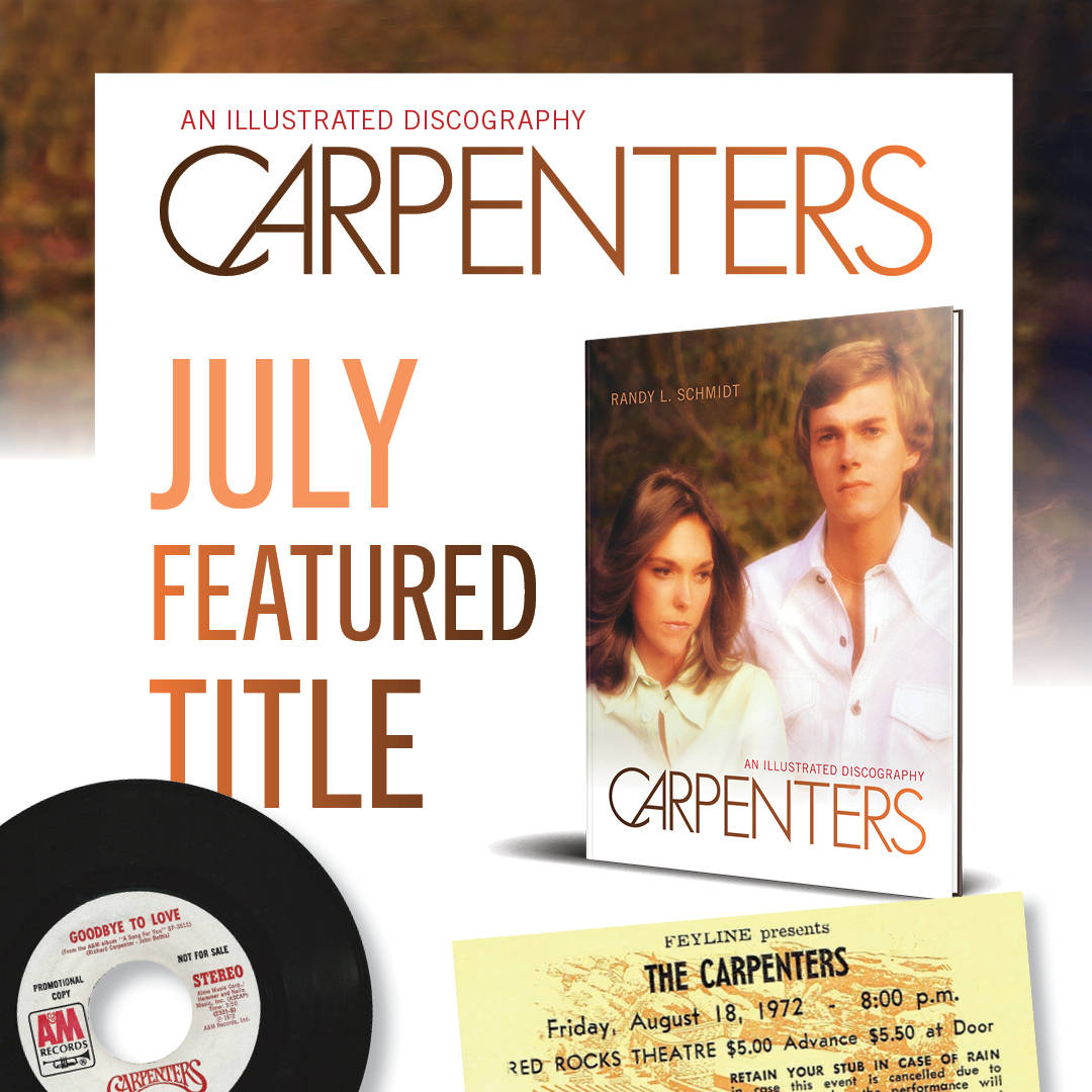 Carpenters Geïllustreerde Diskografie Muurpapier