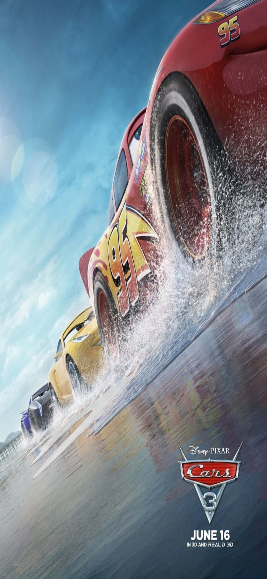 Cars Sleutelkuns iPhone X Cars Agtergrond Muurpapier