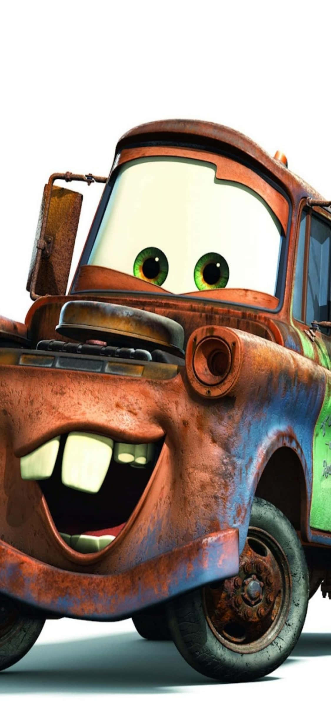 Cars Tow Mater iPhone X Cars Agtergrond Muurpapier