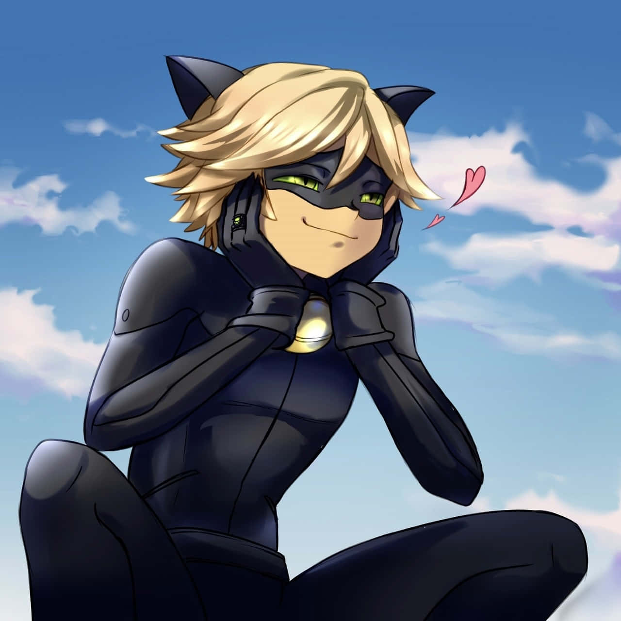 Cat Noir - Jou Alledaagse Held Muurpapier
