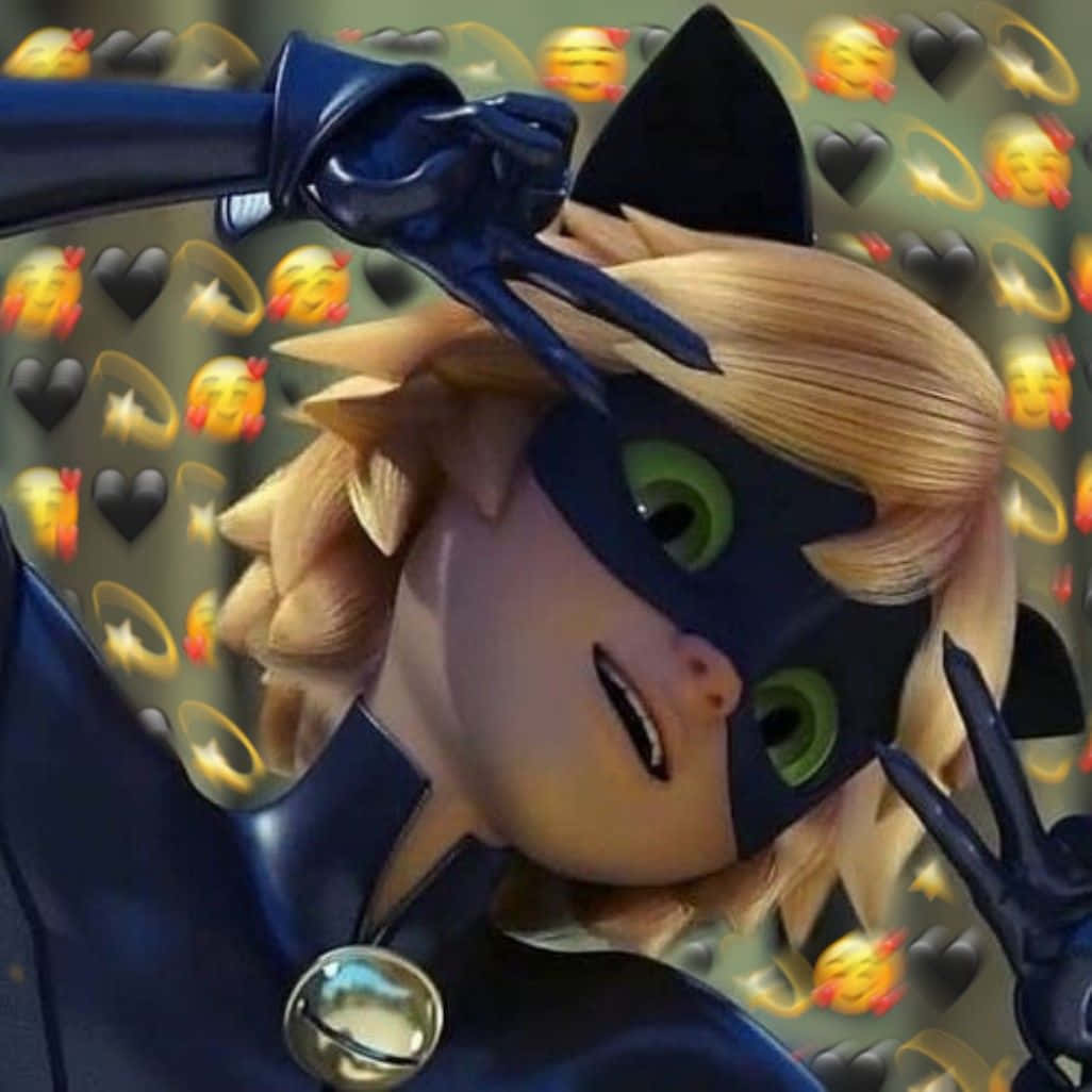 Cat Noir - Ontketen Jou Innerlike Held Muurpapier