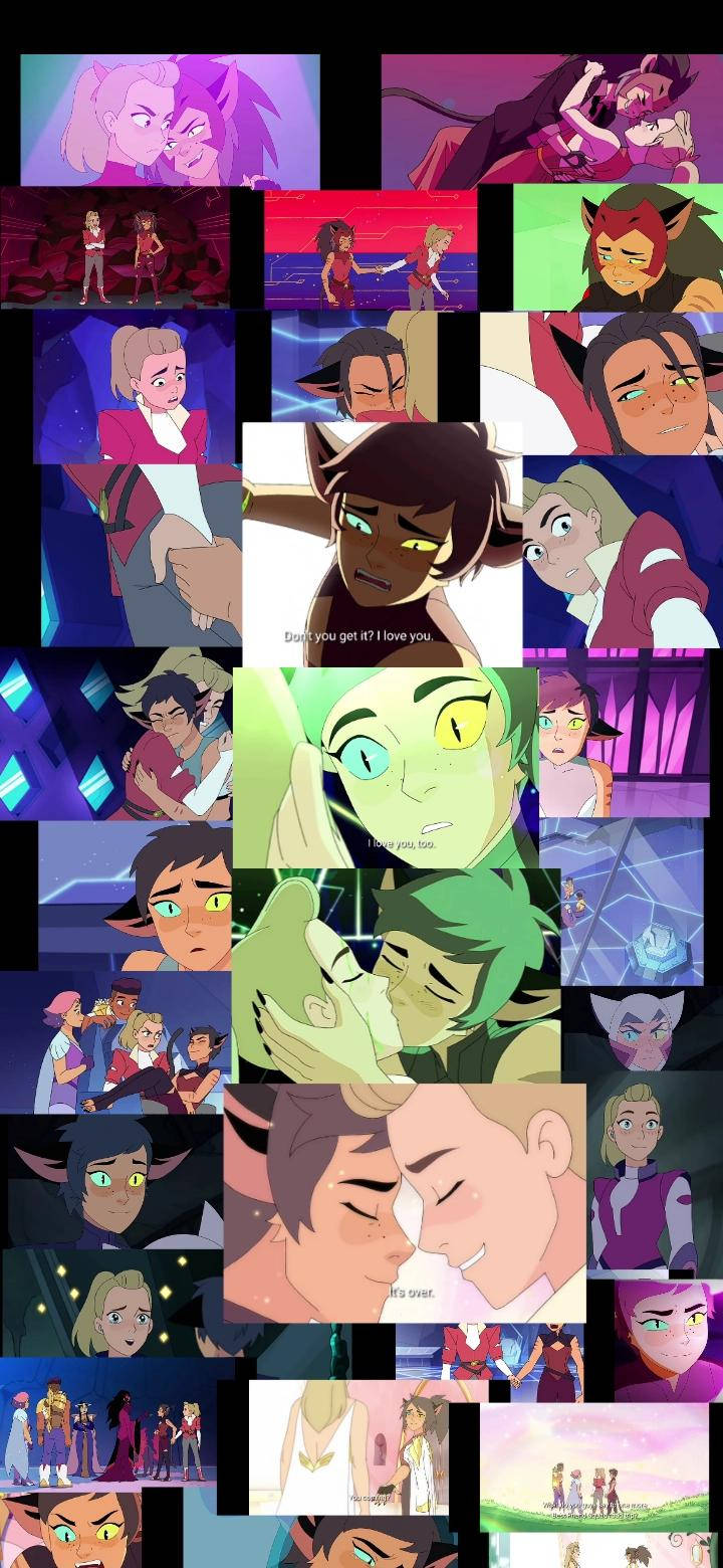 Catradora: die perfekte vennootskap Muurpapier