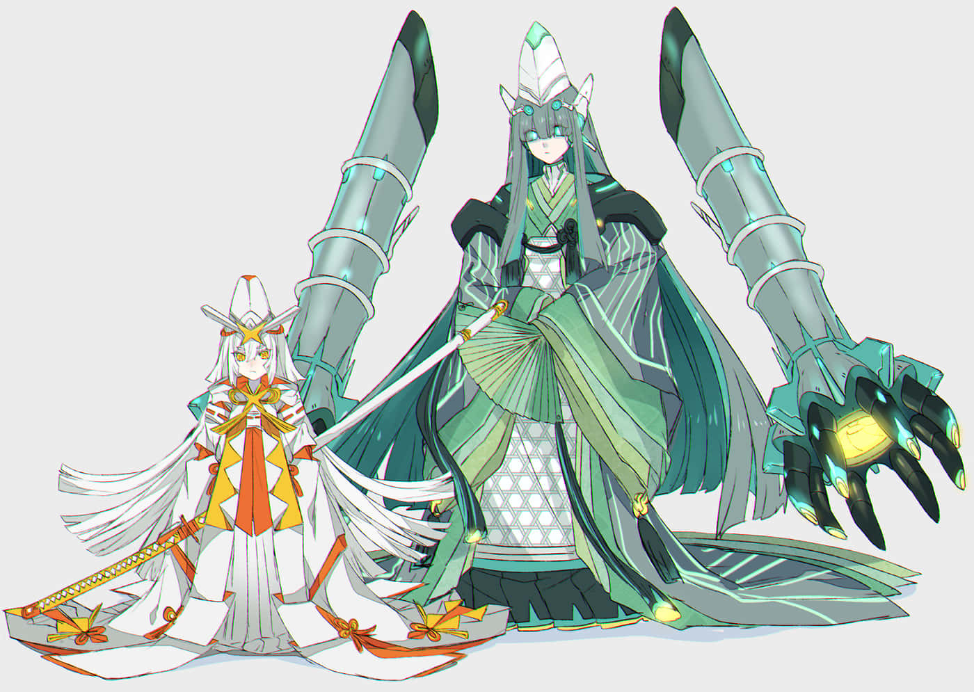 Celesteela en Kartana in Menslike Vorm Muurpapier