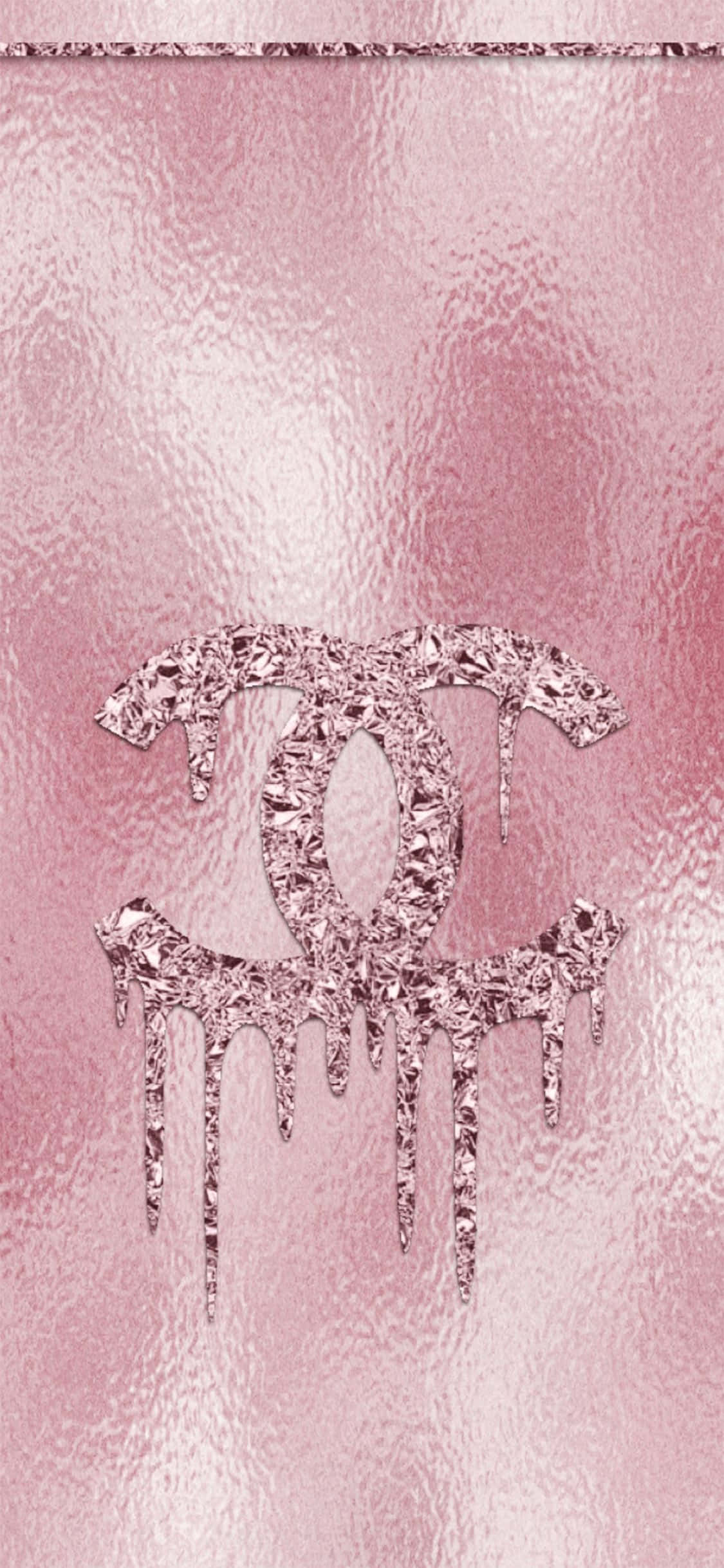 chanel - ysoog - pienk Muurpapier