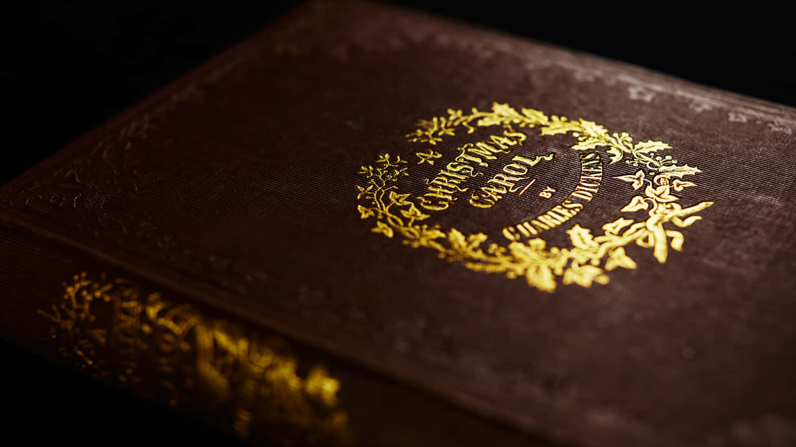 Charles Dickens Klassiek A Christmas Carol Muurpapier