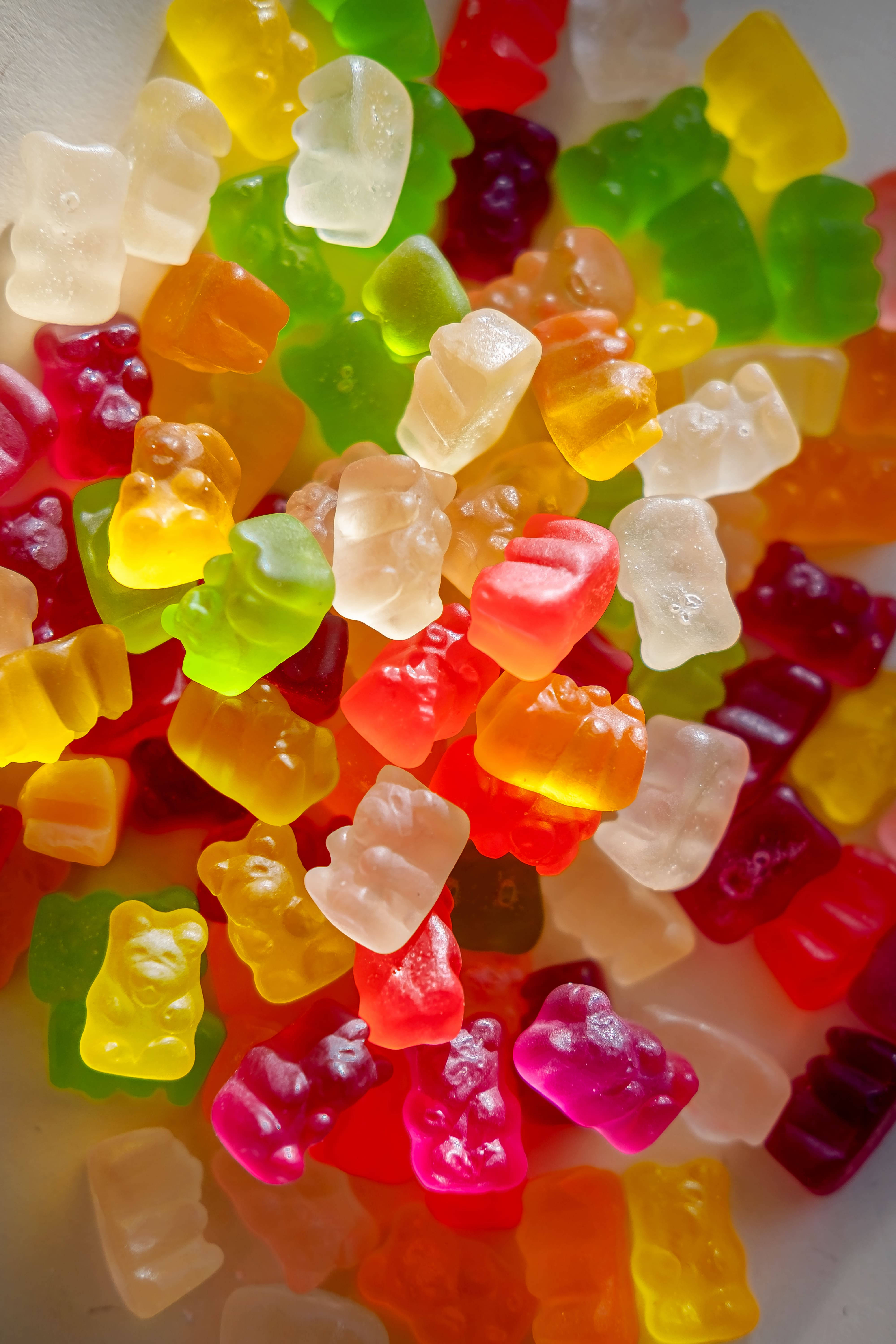 Chewy Gummies Portret Muurpapier