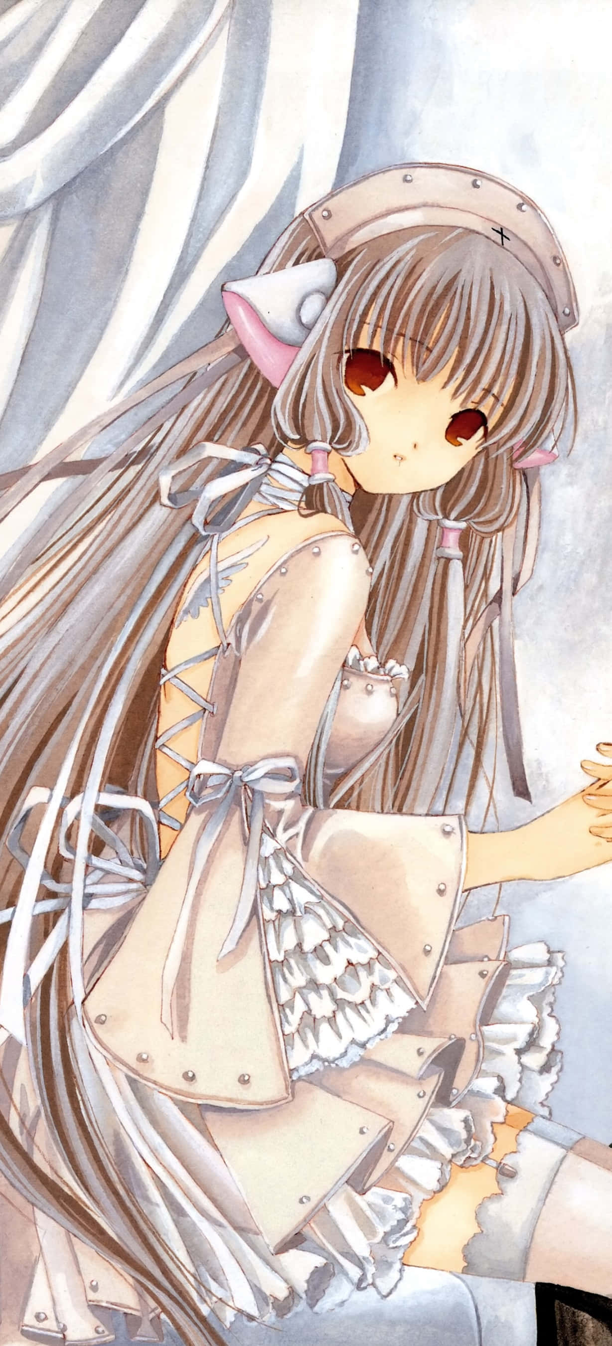 Chobits-agtergrond Muurpapier