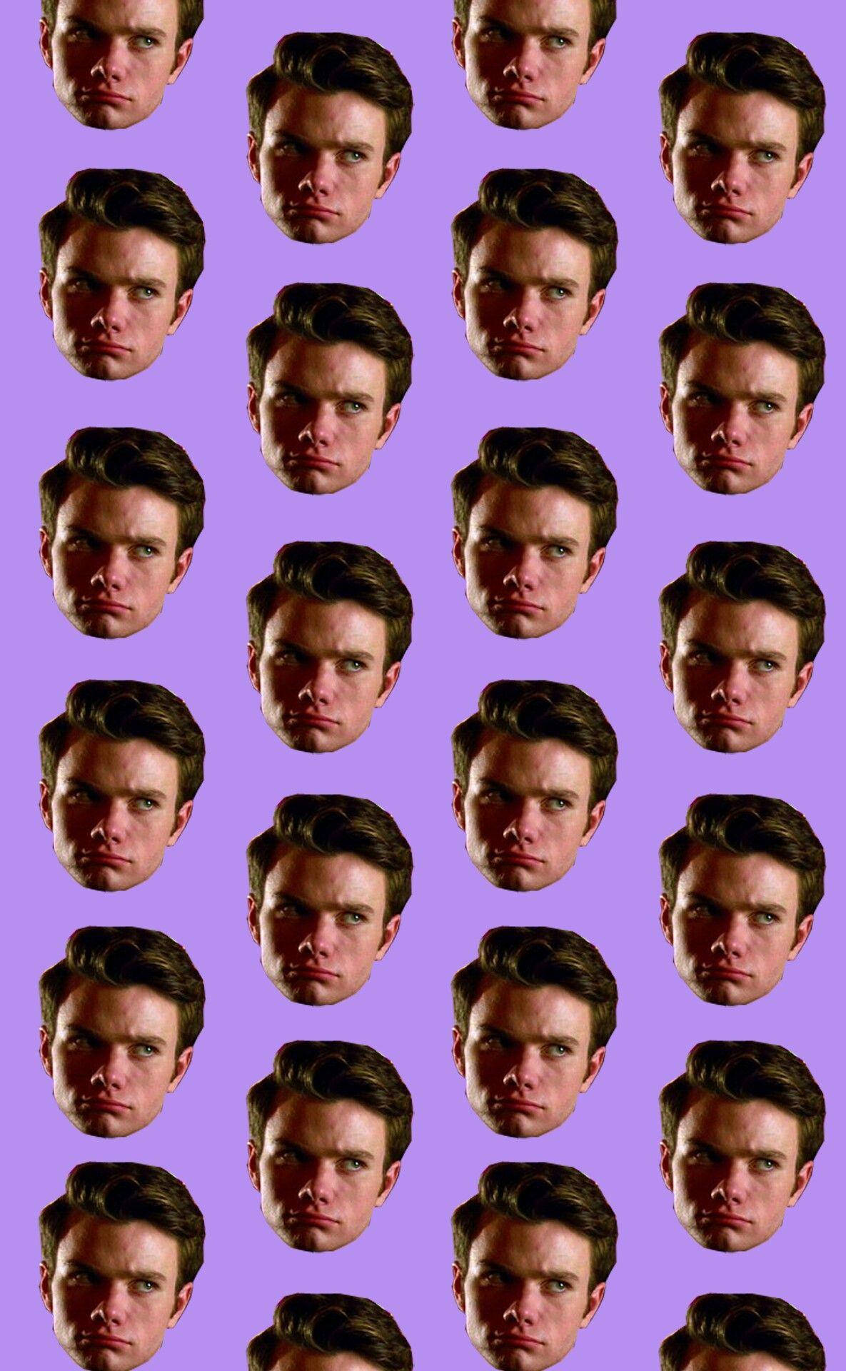 Chris Colfer Pers Esteties Muurpapier